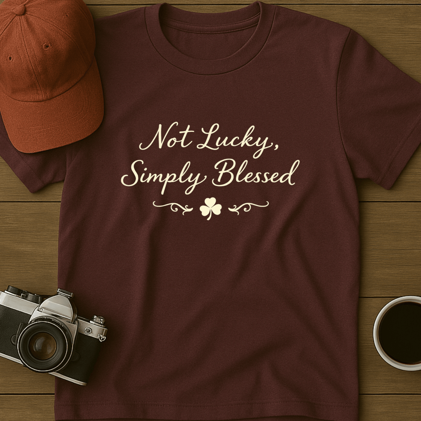 Not Lucky, Simply Blessed T-Shirt