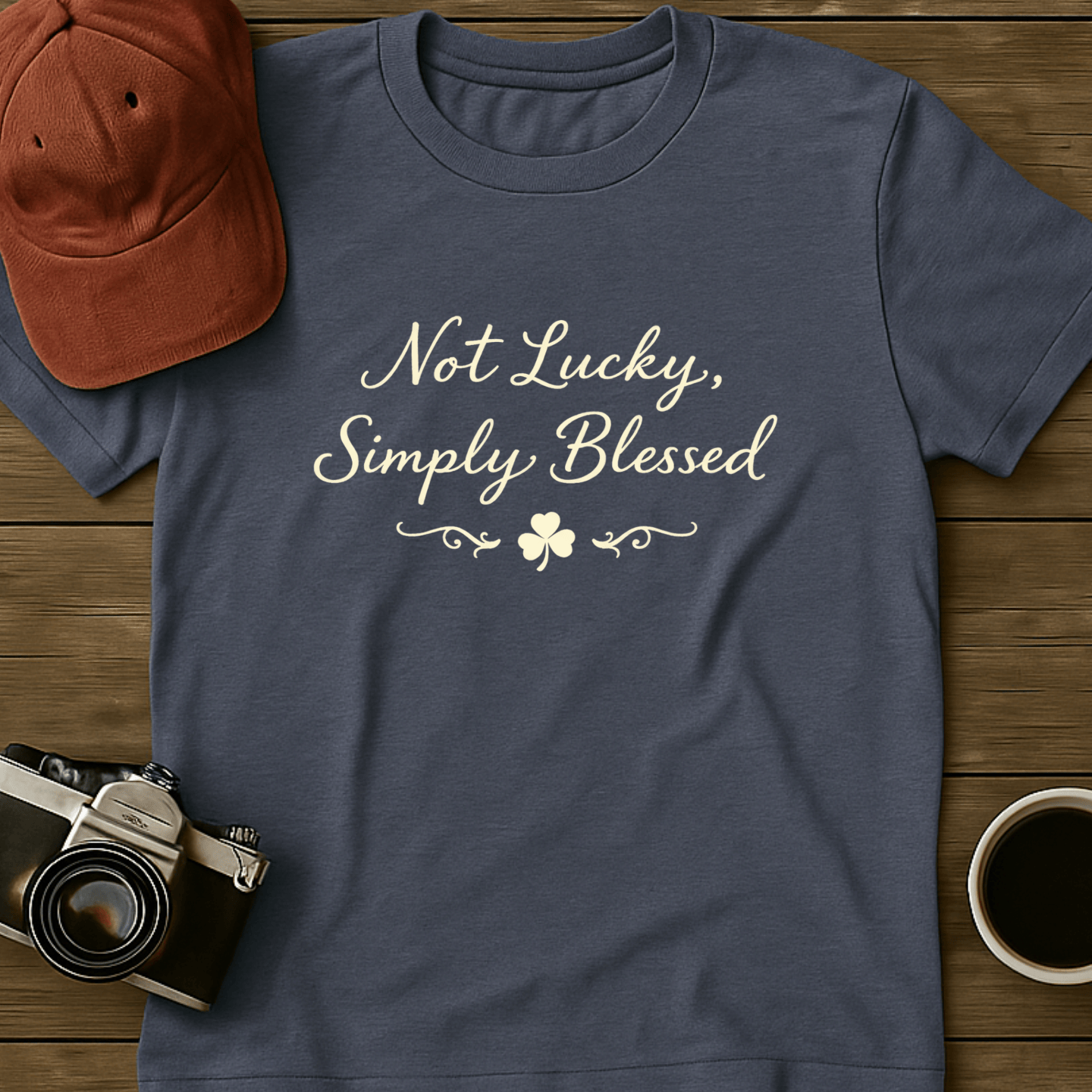 Not Lucky, Simply Blessed T-Shirt