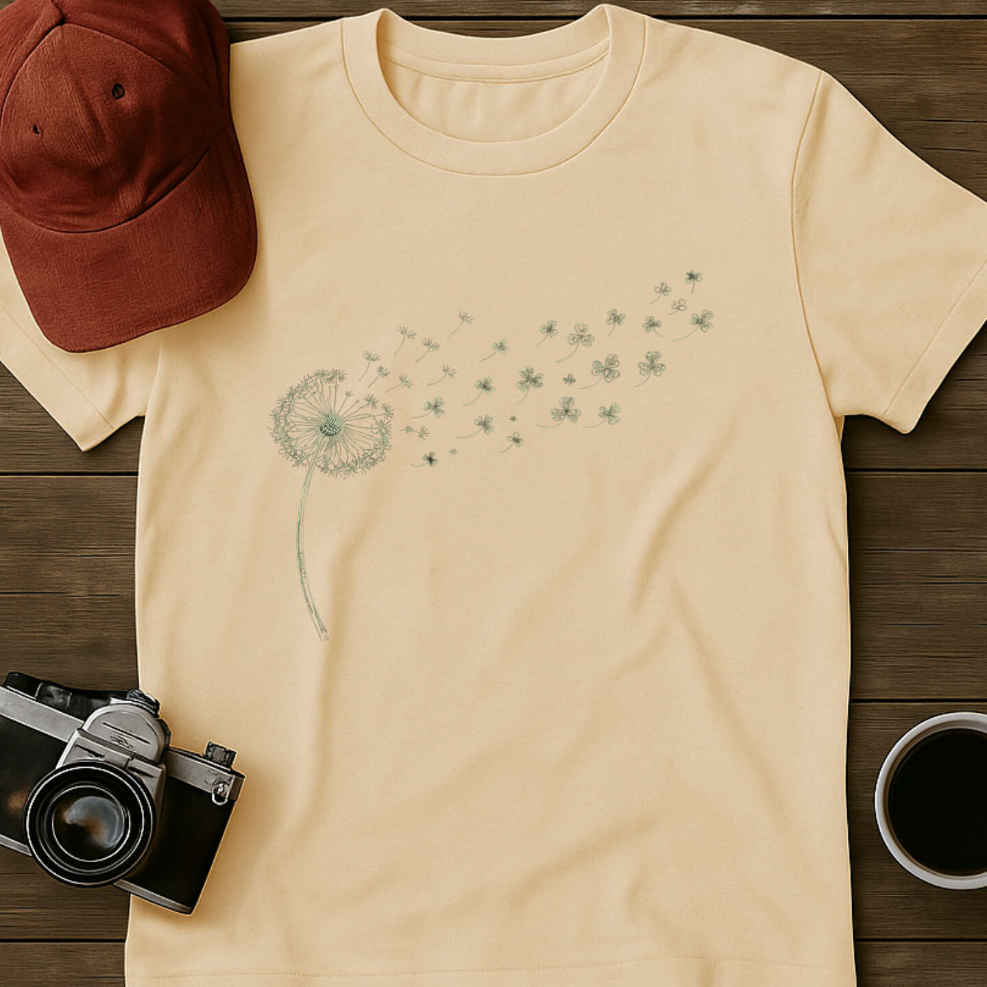 Shamrock Dandelion T-Shirt