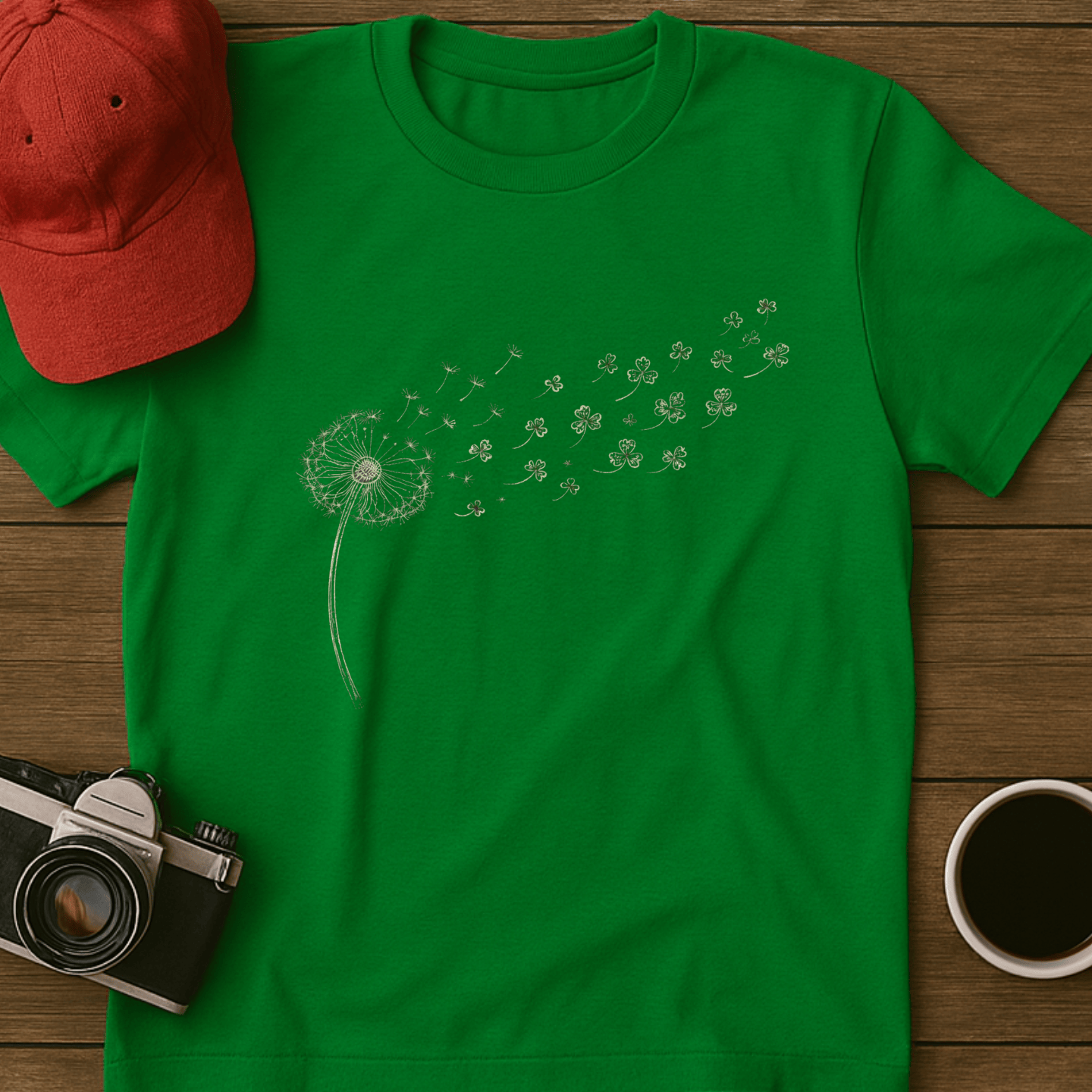 Shamrock Dandelion T-Shirt