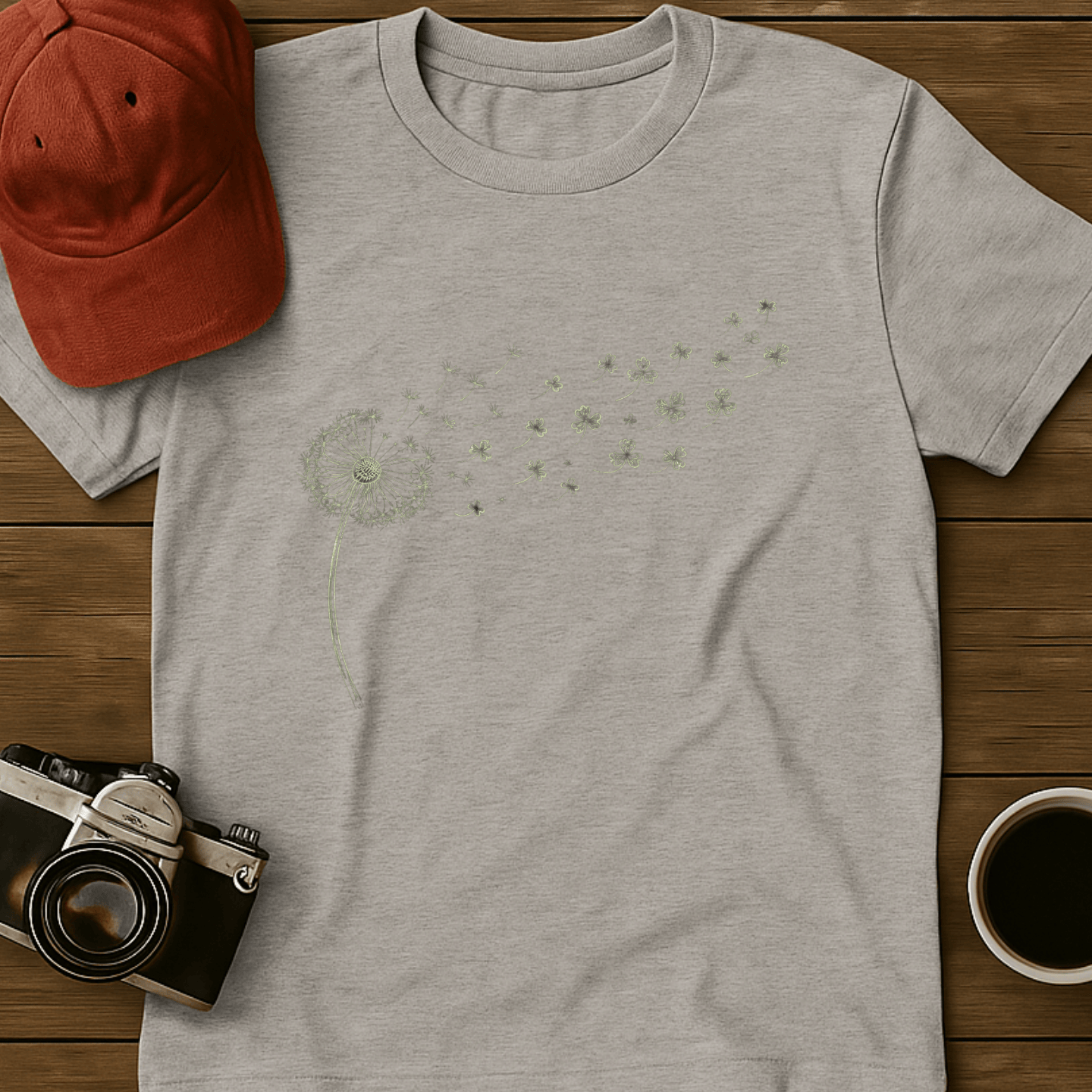 Shamrock Dandelion T-Shirt