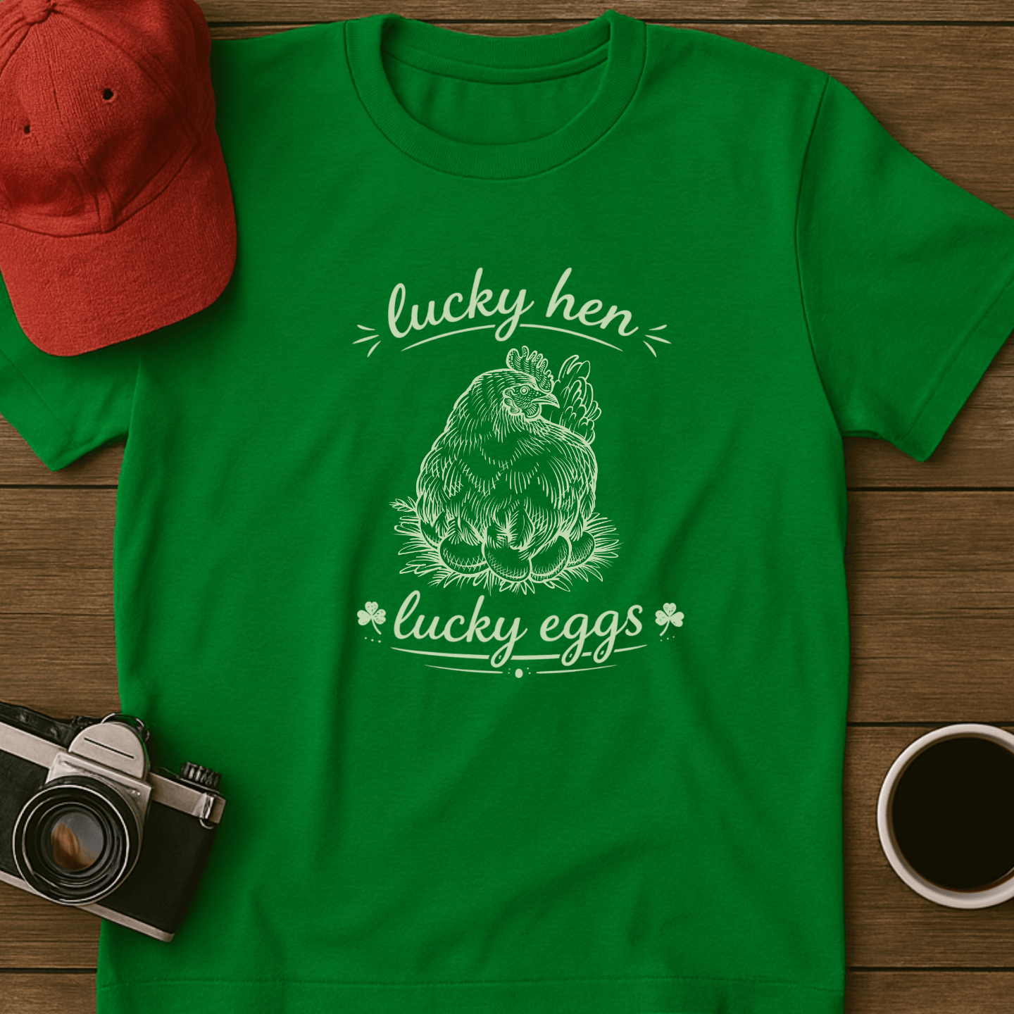 Lucky Hen Lucky Eggs T-Shirt