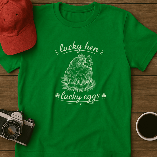 Lucky Hen Lucky Eggs T-Shirt