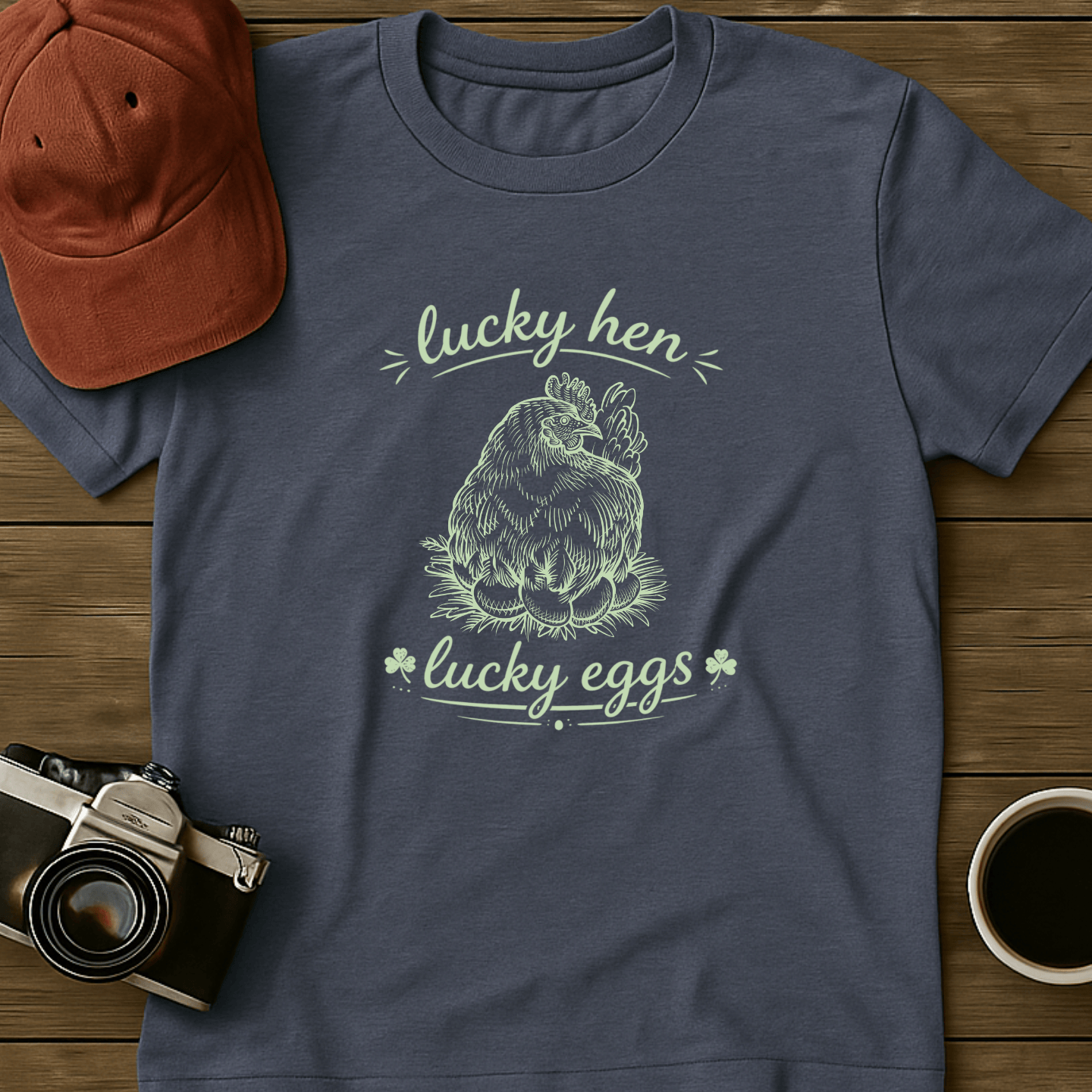 Lucky Hen Lucky Eggs T-Shirt