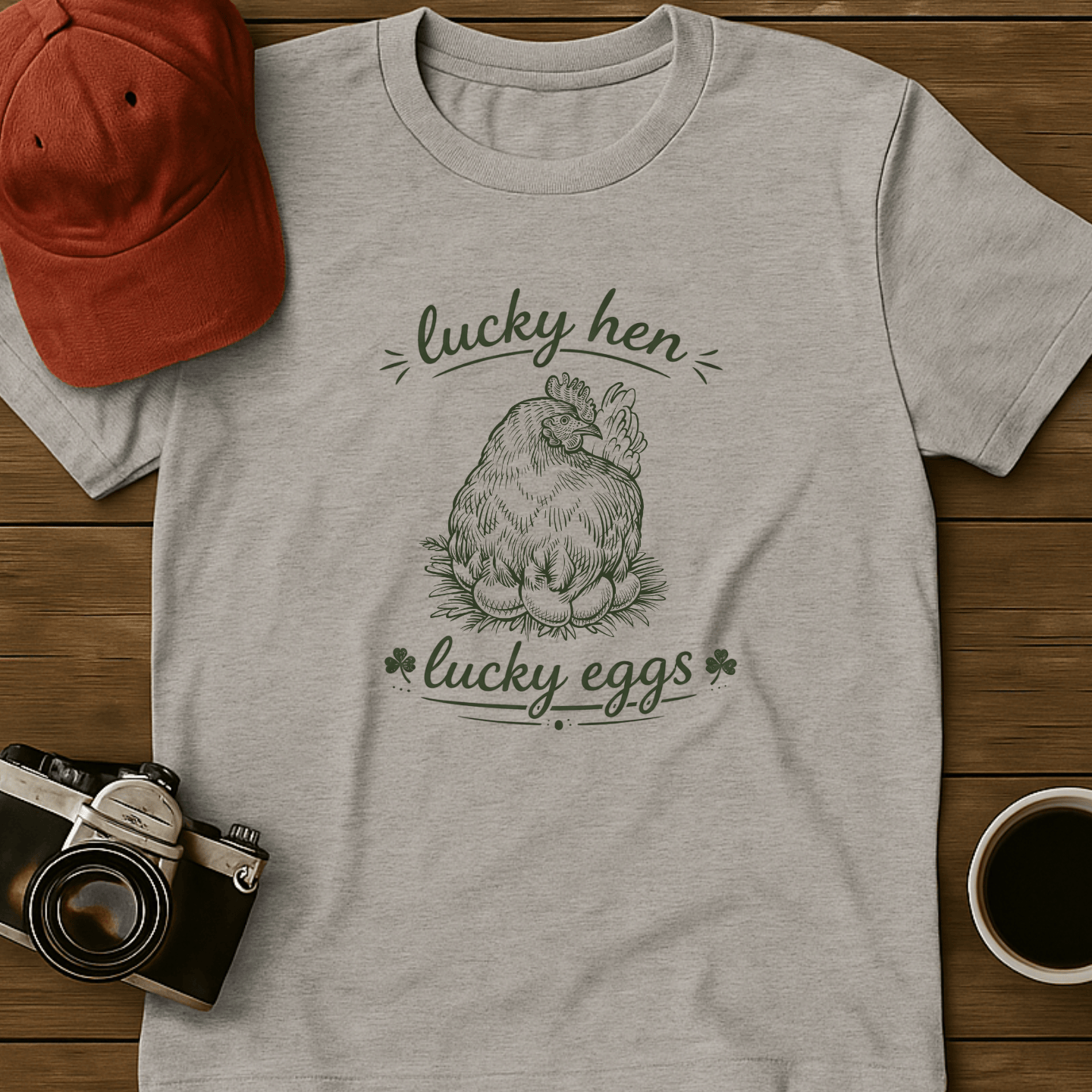 Lucky Hen Lucky Eggs T-Shirt