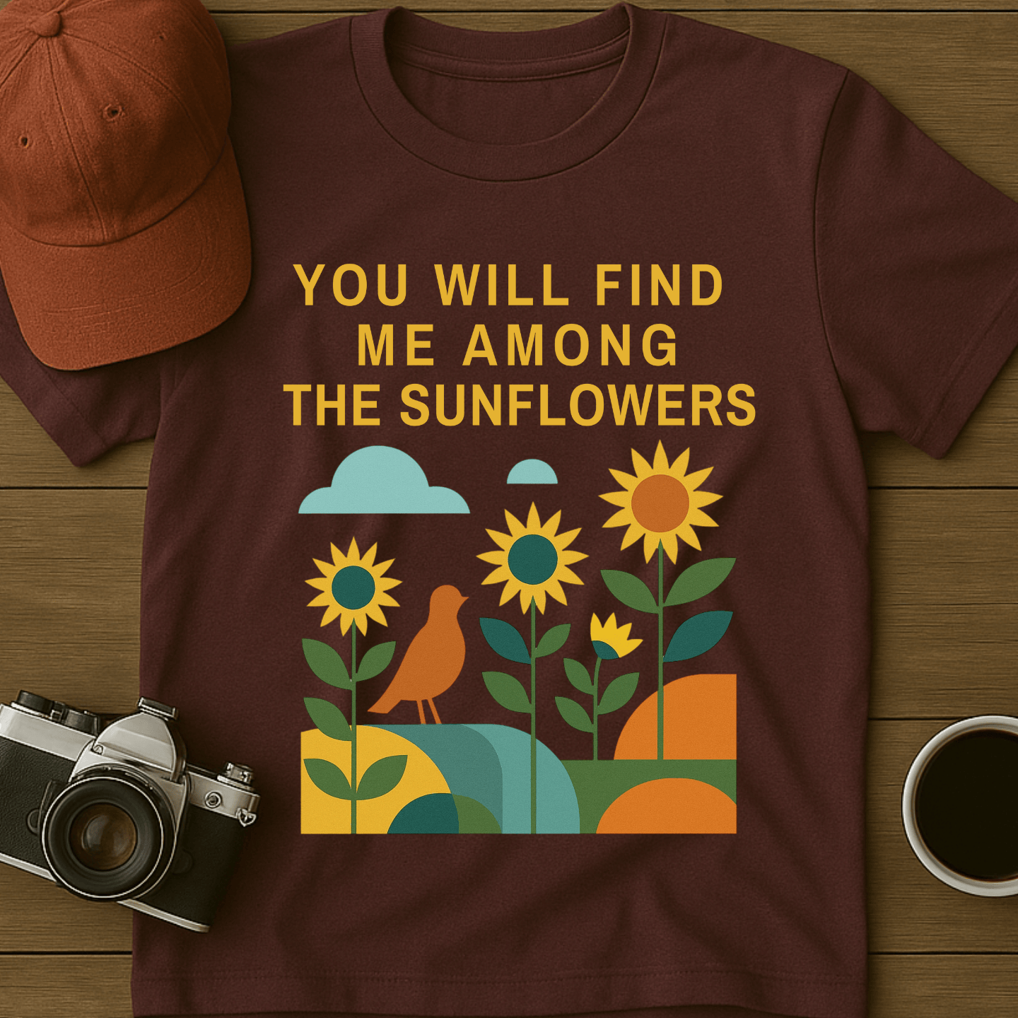 Among the Sunflowers I T-Shirt