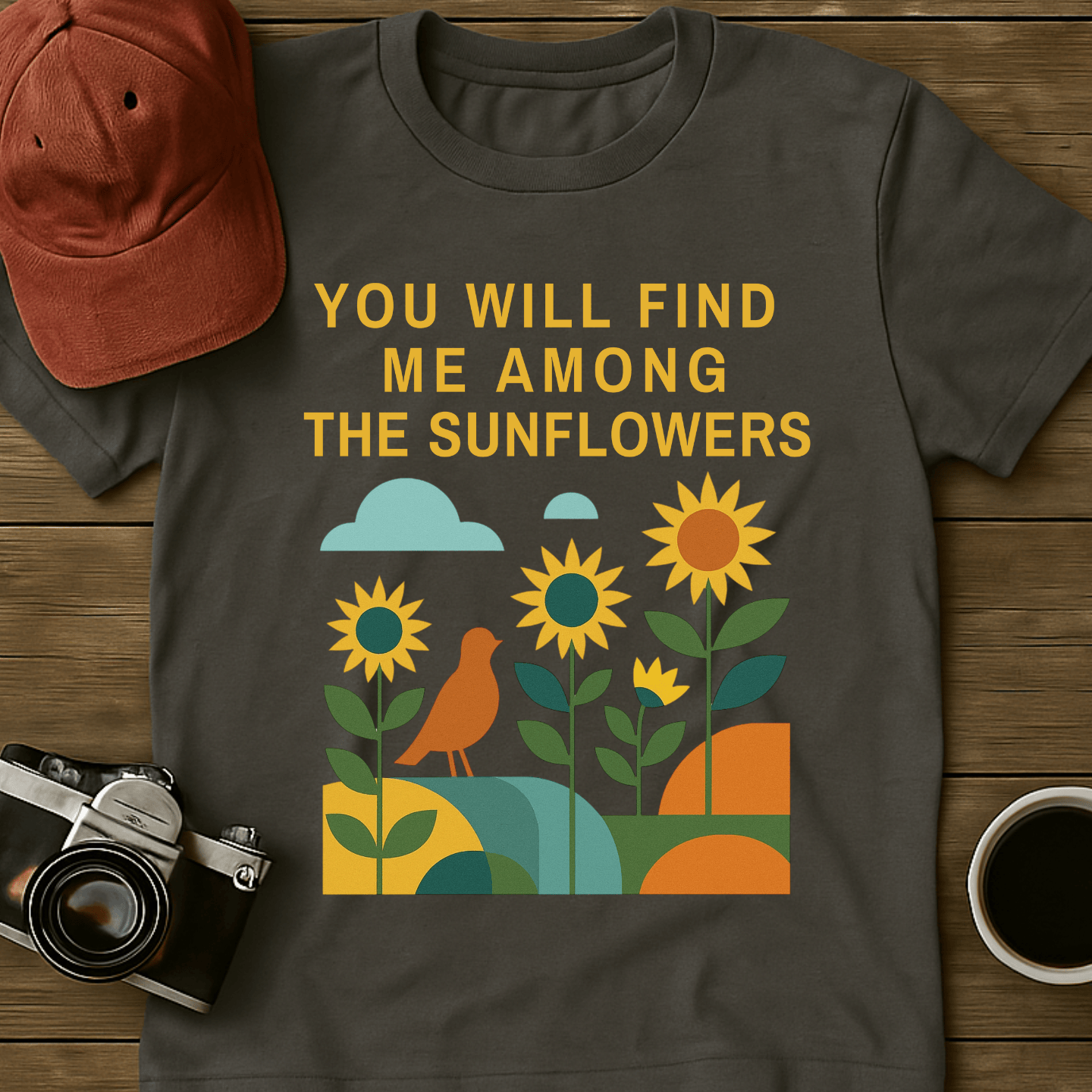 Among the Sunflowers I T-Shirt