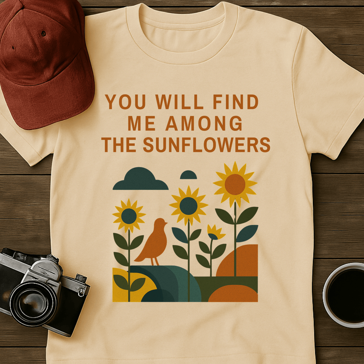Among the Sunflowers I T-Shirt