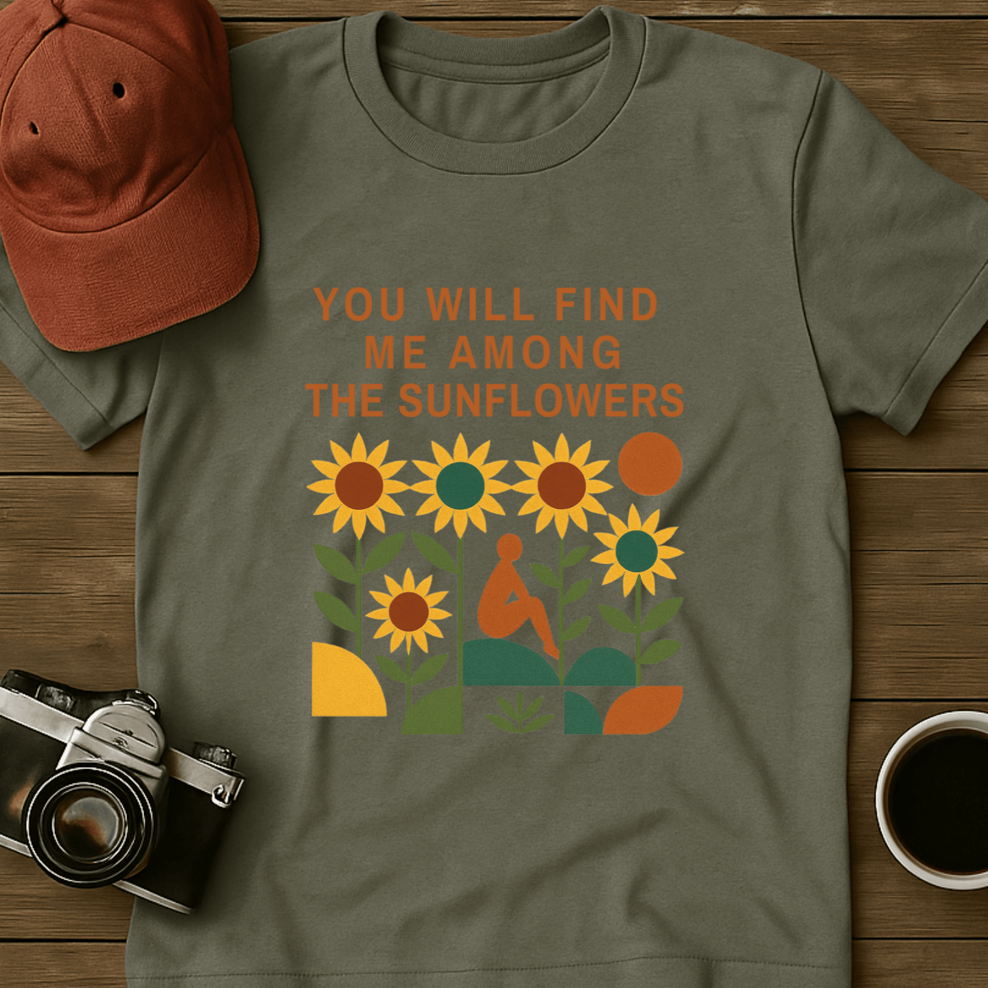 Among the Sunflowers II T-Shirt