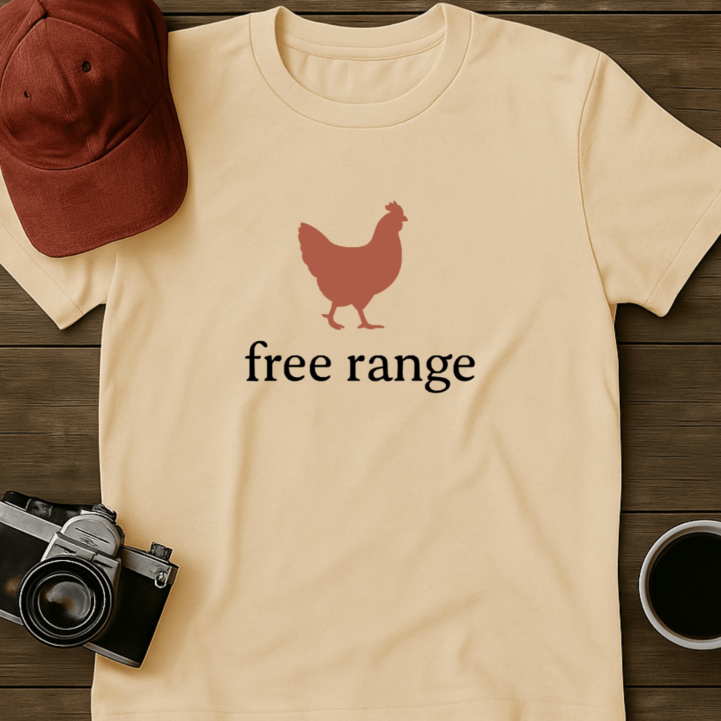 Free Range Chicken T-Shirt