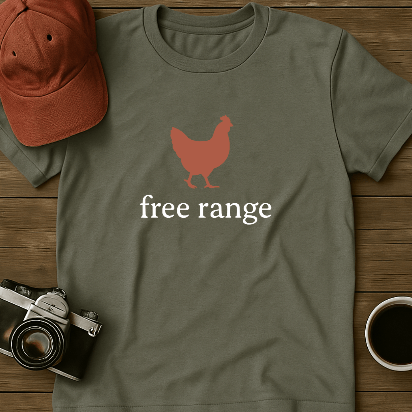 Free Range Chicken T-Shirt