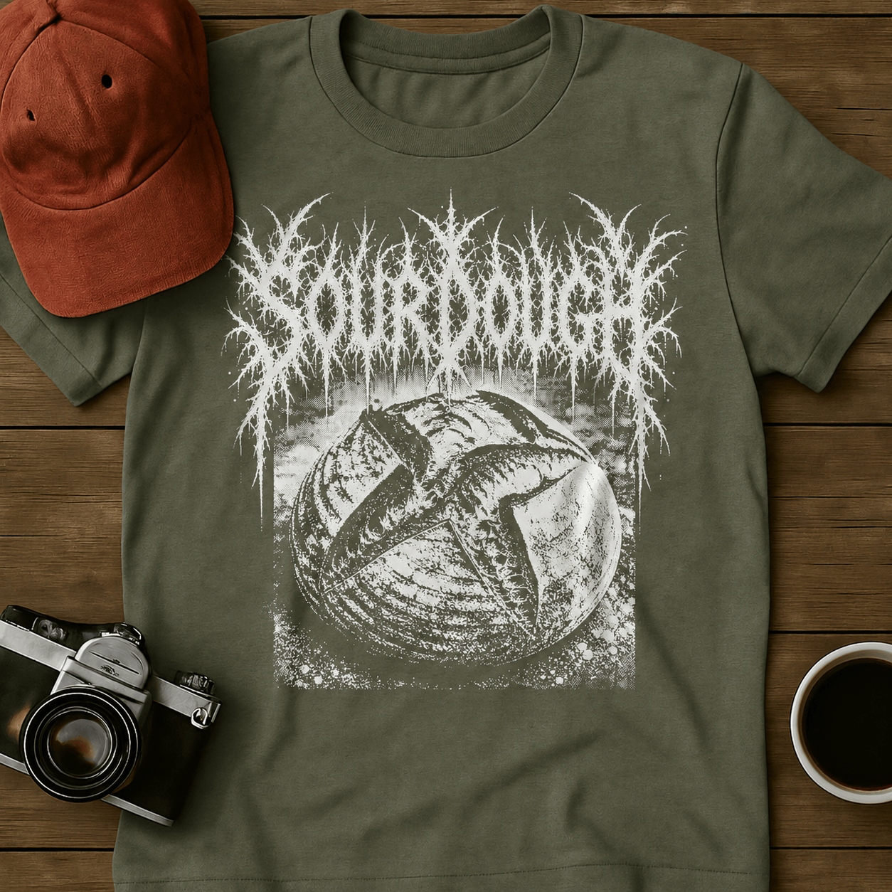 Sourdough is Metal T-Shirt