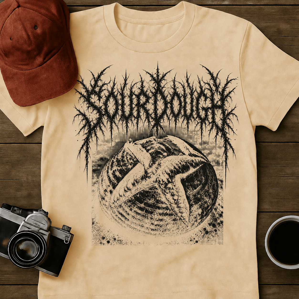 Sourdough is Metal T-Shirt