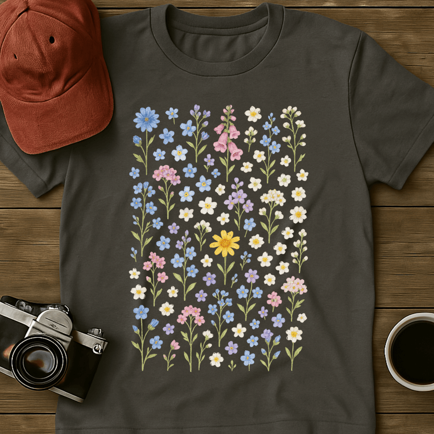 Pastel Wildflowers II T-Shirt