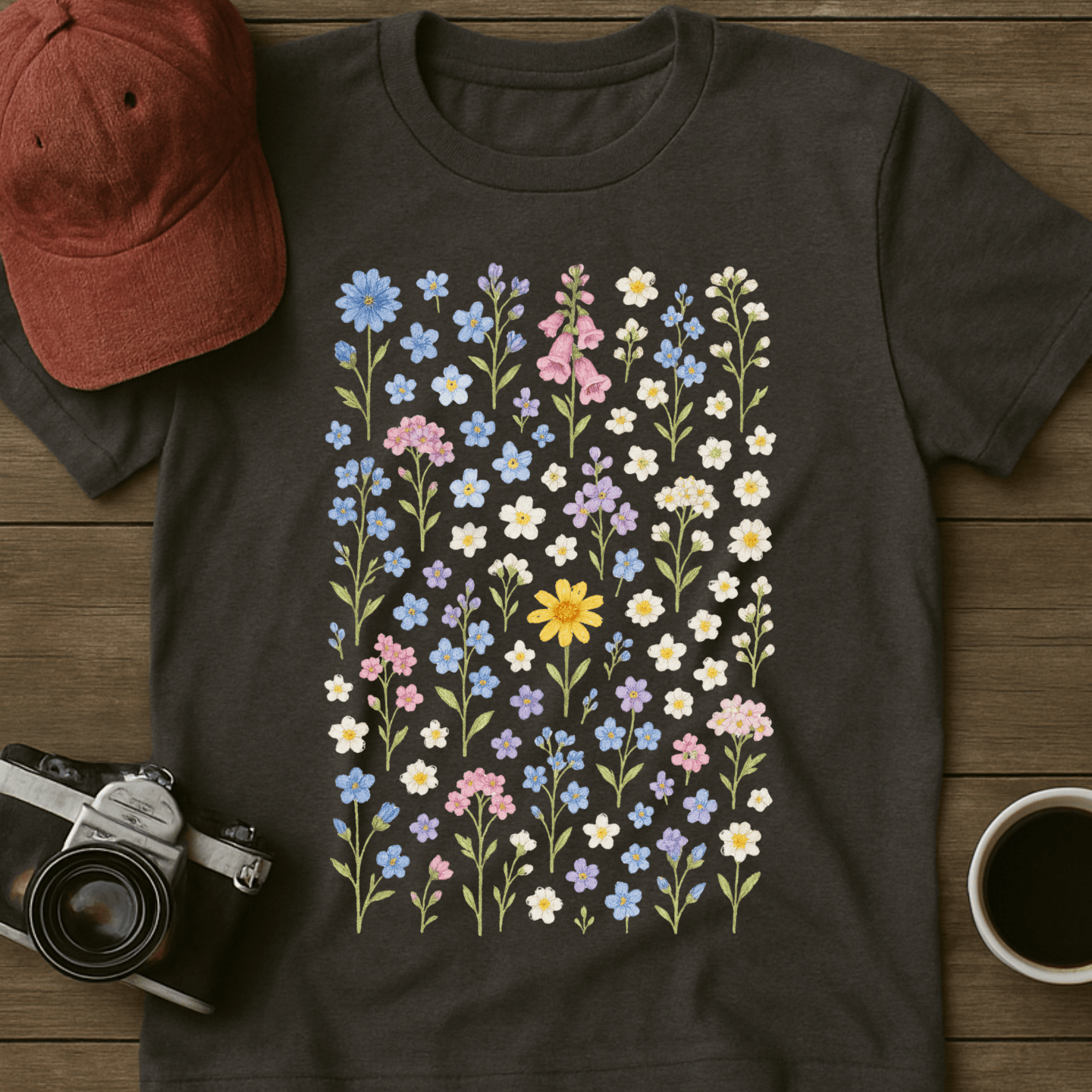 Pastel Wildflowers II T-Shirt