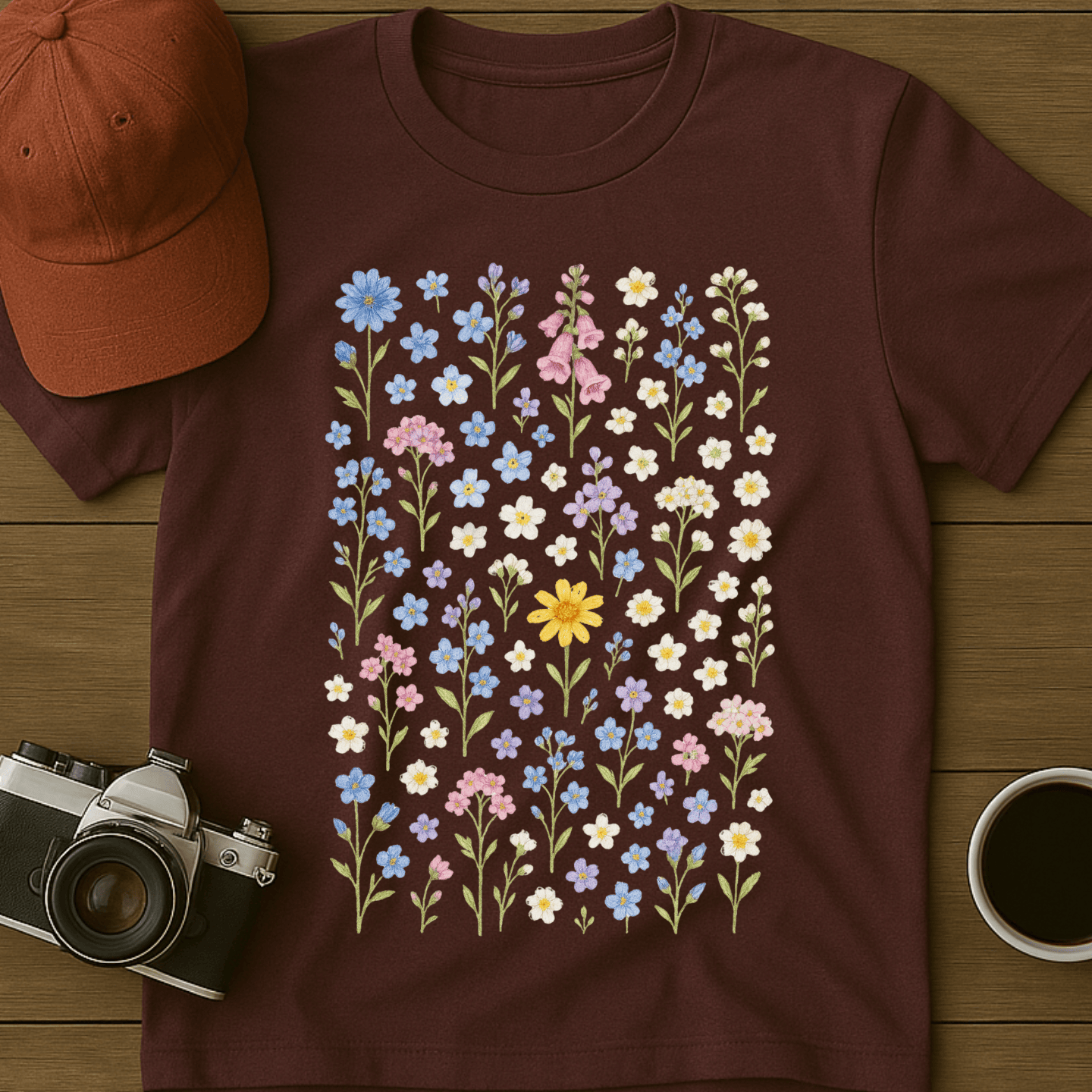 Pastel Wildflowers II T-Shirt