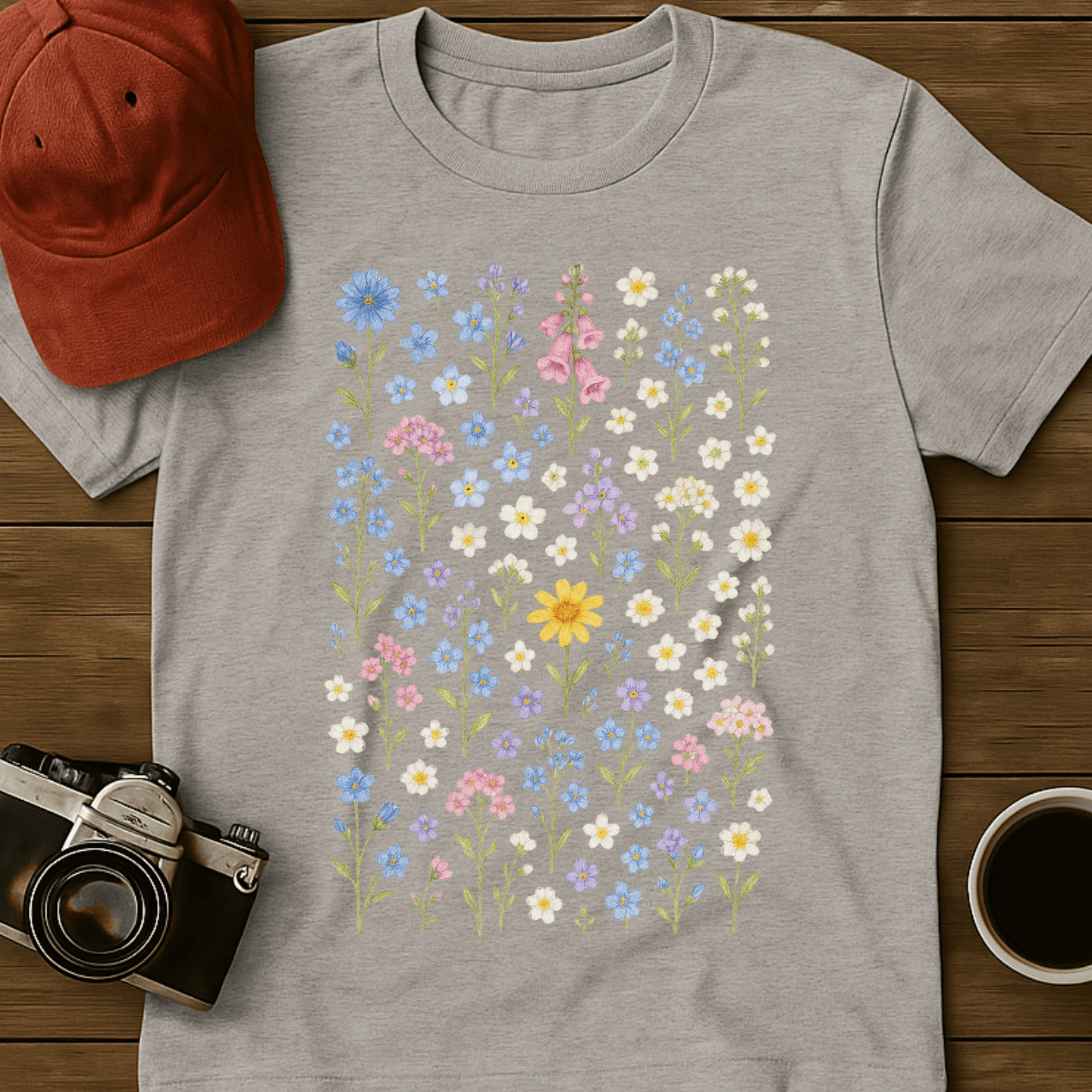 Pastel Wildflowers II T-Shirt