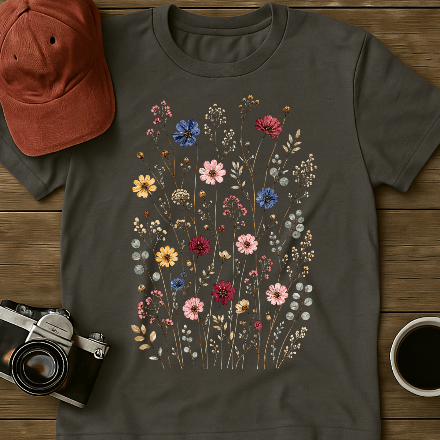 Pressed Wildflowers II T-Shirt