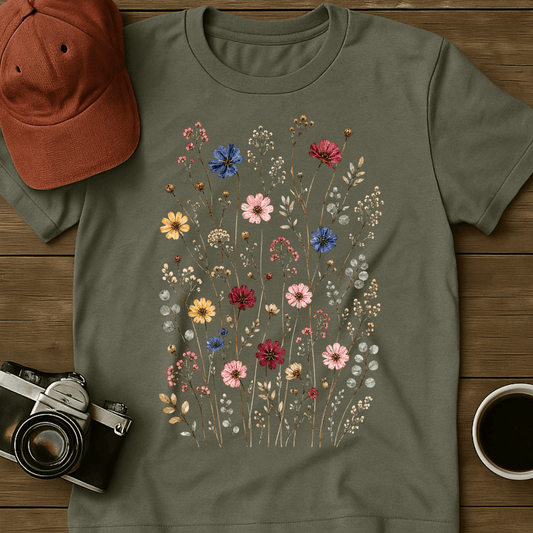 Pressed Wildflowers II T-Shirt