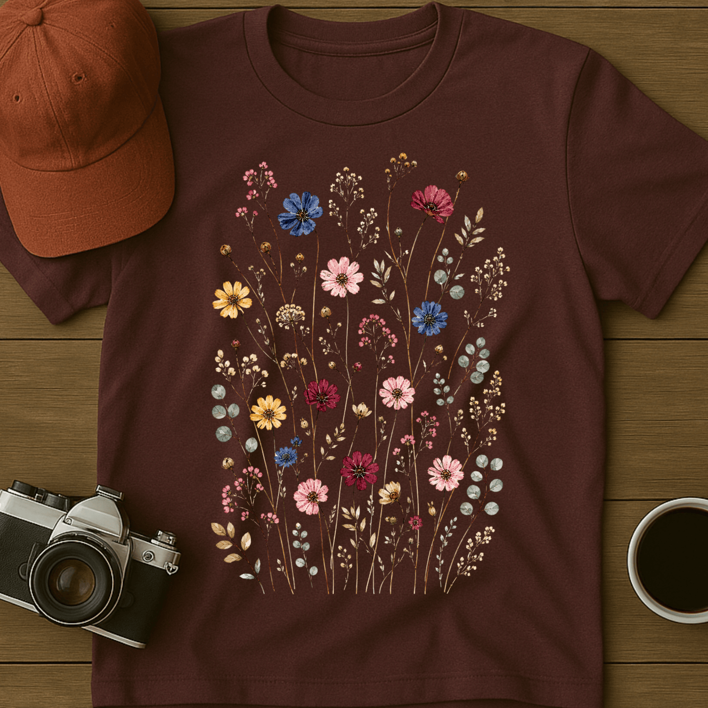 Pressed Wildflowers II T-Shirt