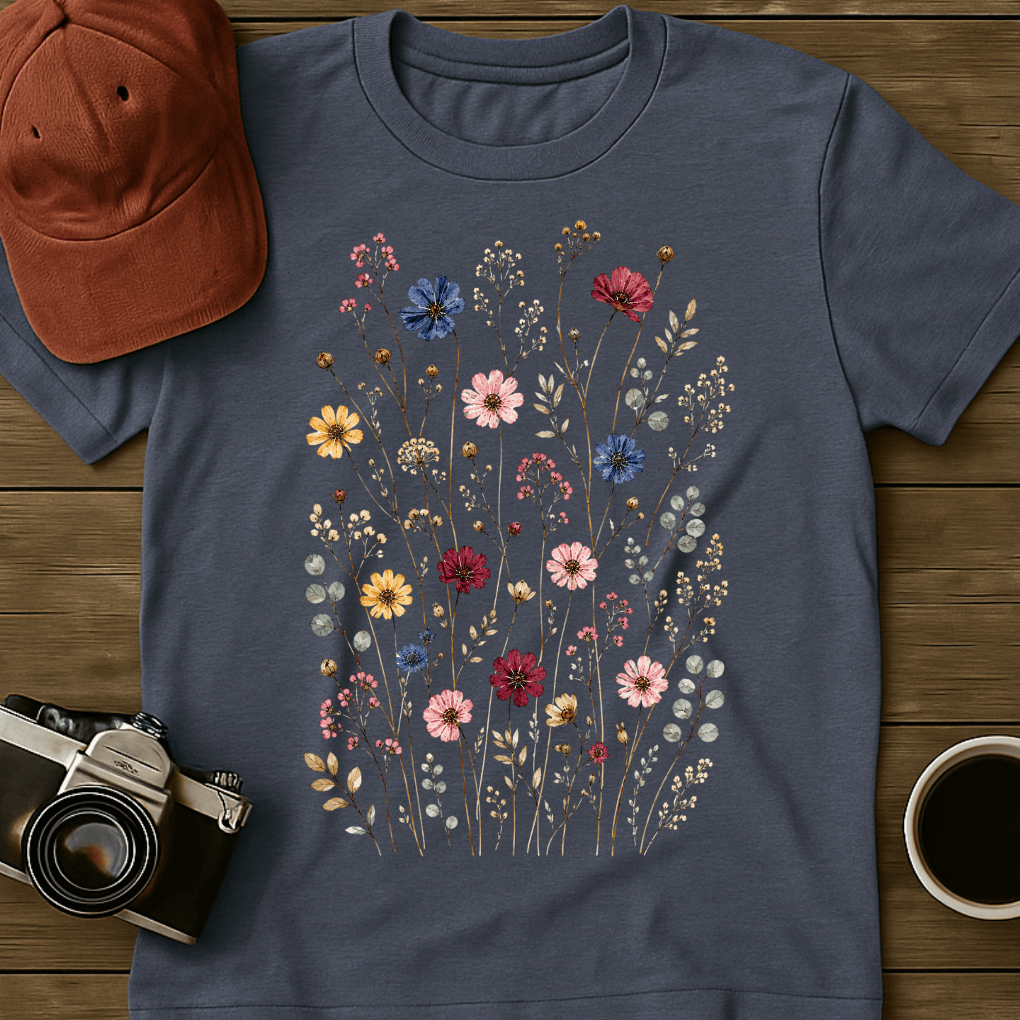 Pressed Wildflowers II T-Shirt