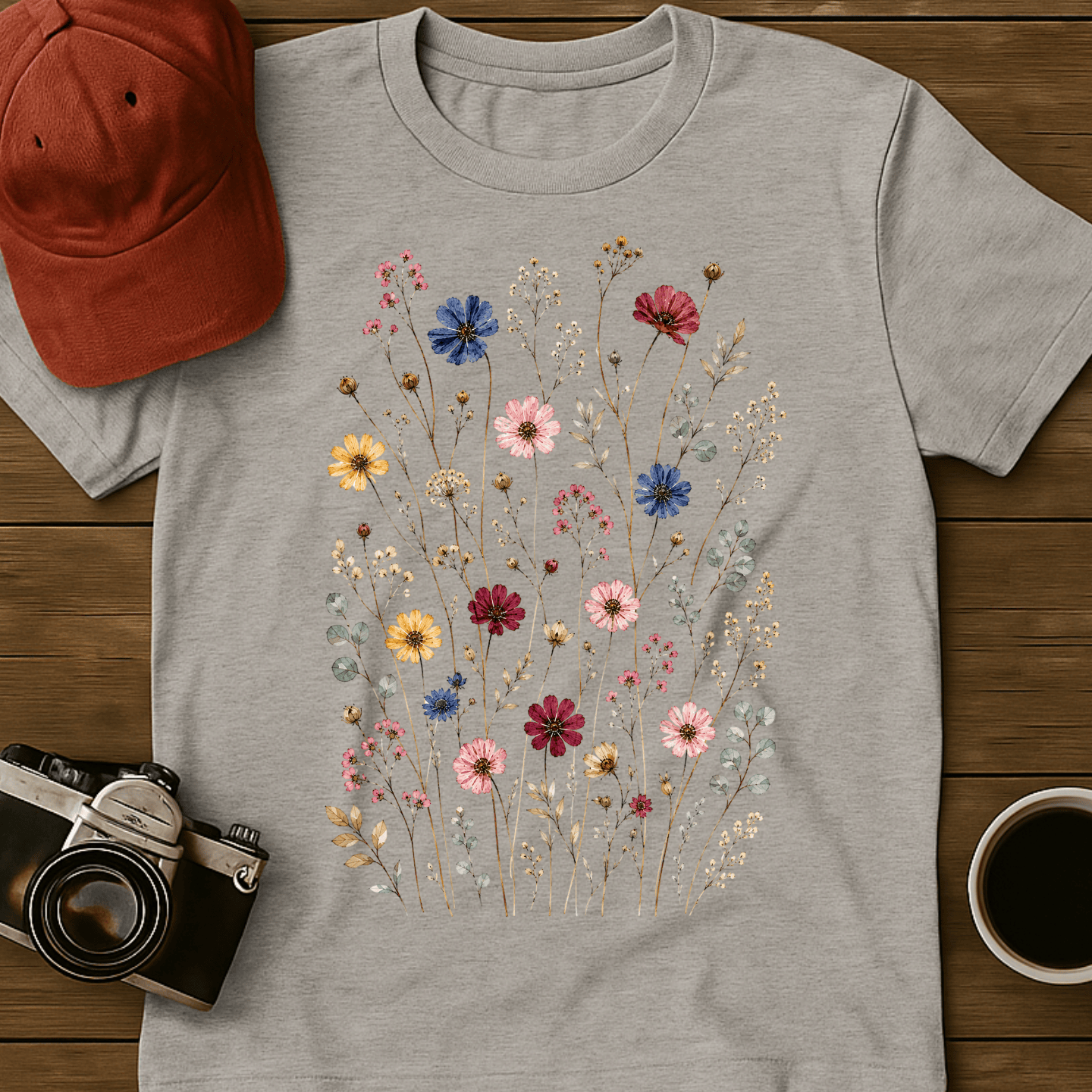 Pressed Wildflowers II T-Shirt