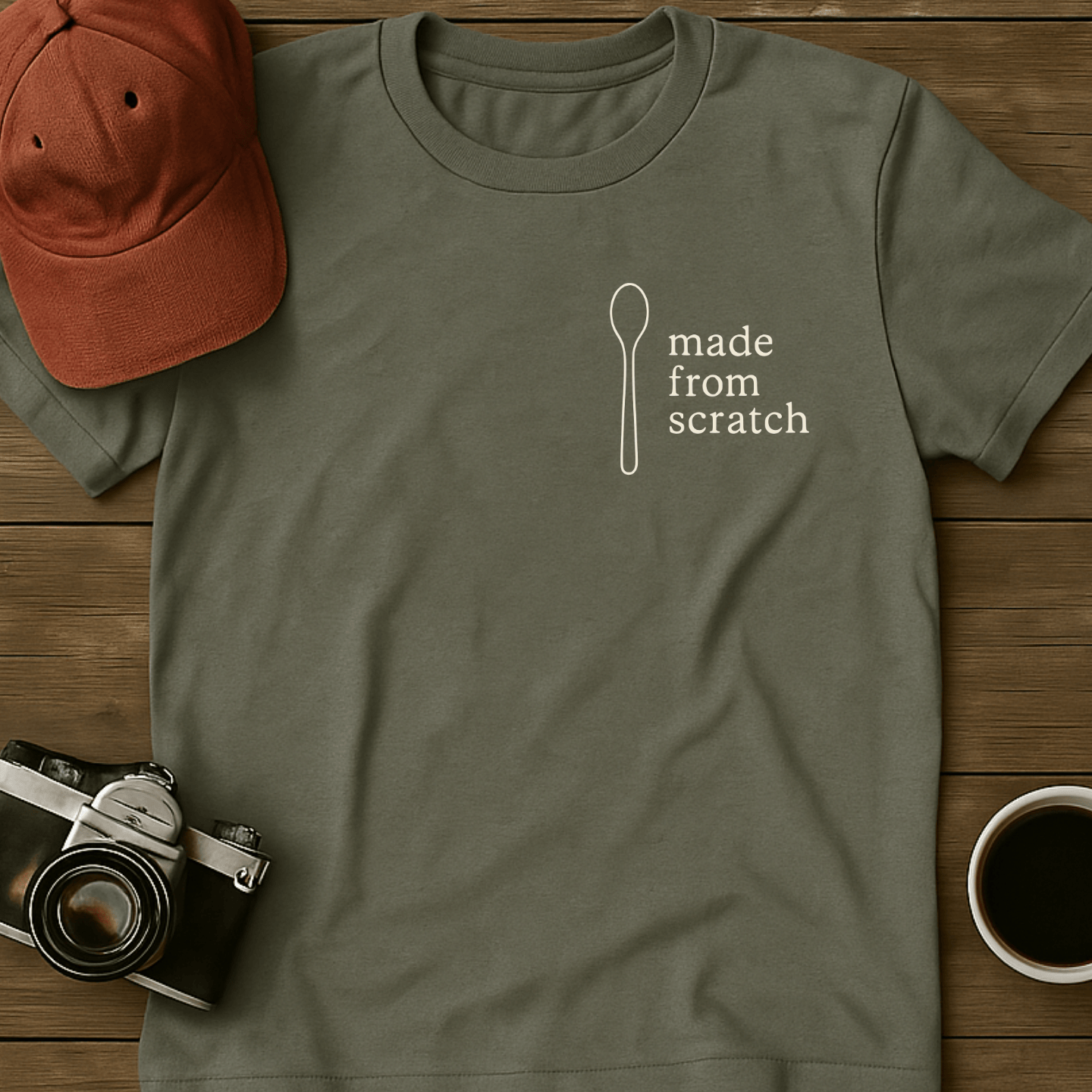 Made From Scratch Spoon T-Shirt