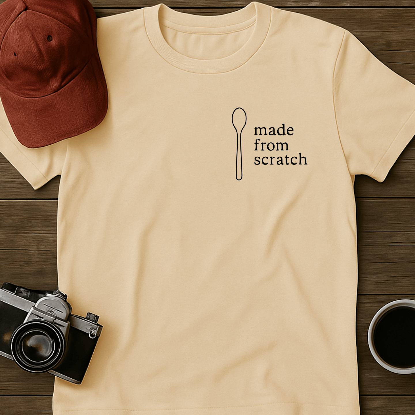 Made From Scratch Spoon T-Shirt