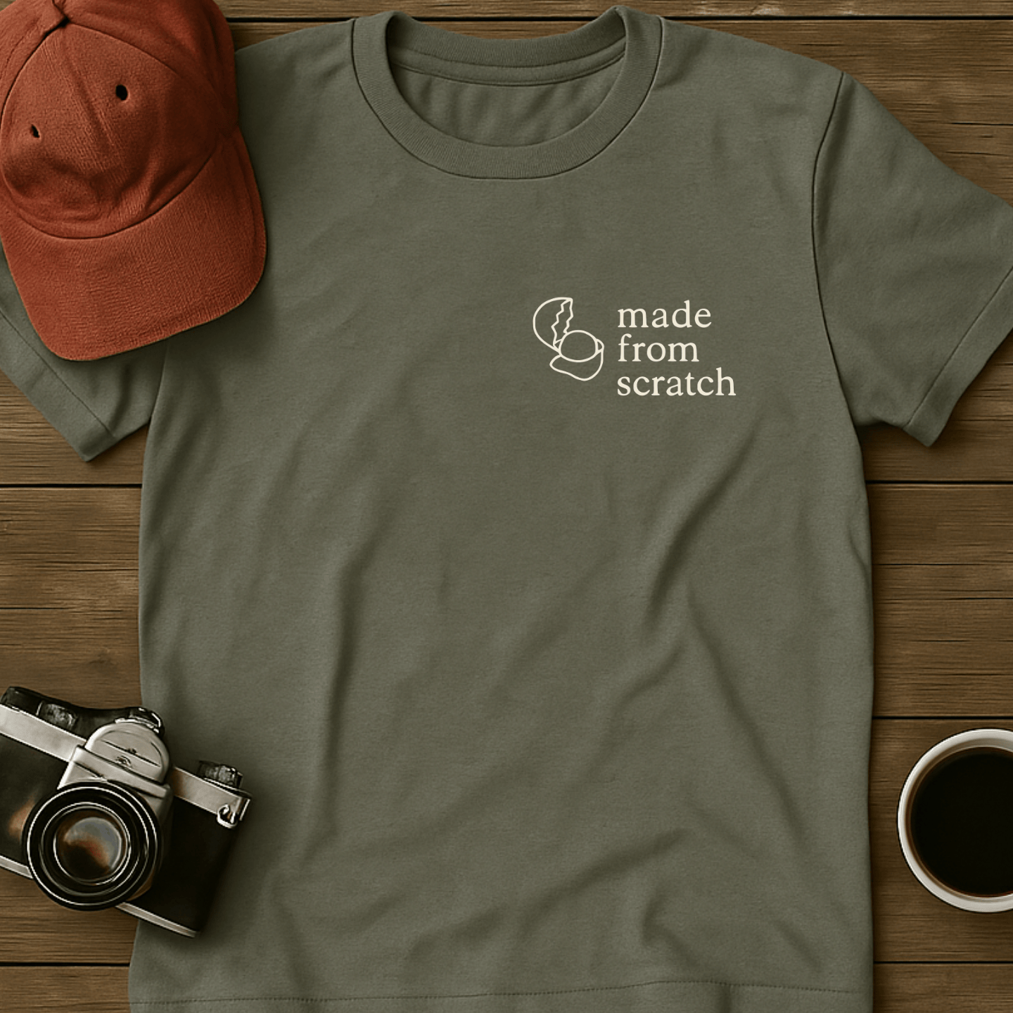 Made From Scratch Egg T-Shirt