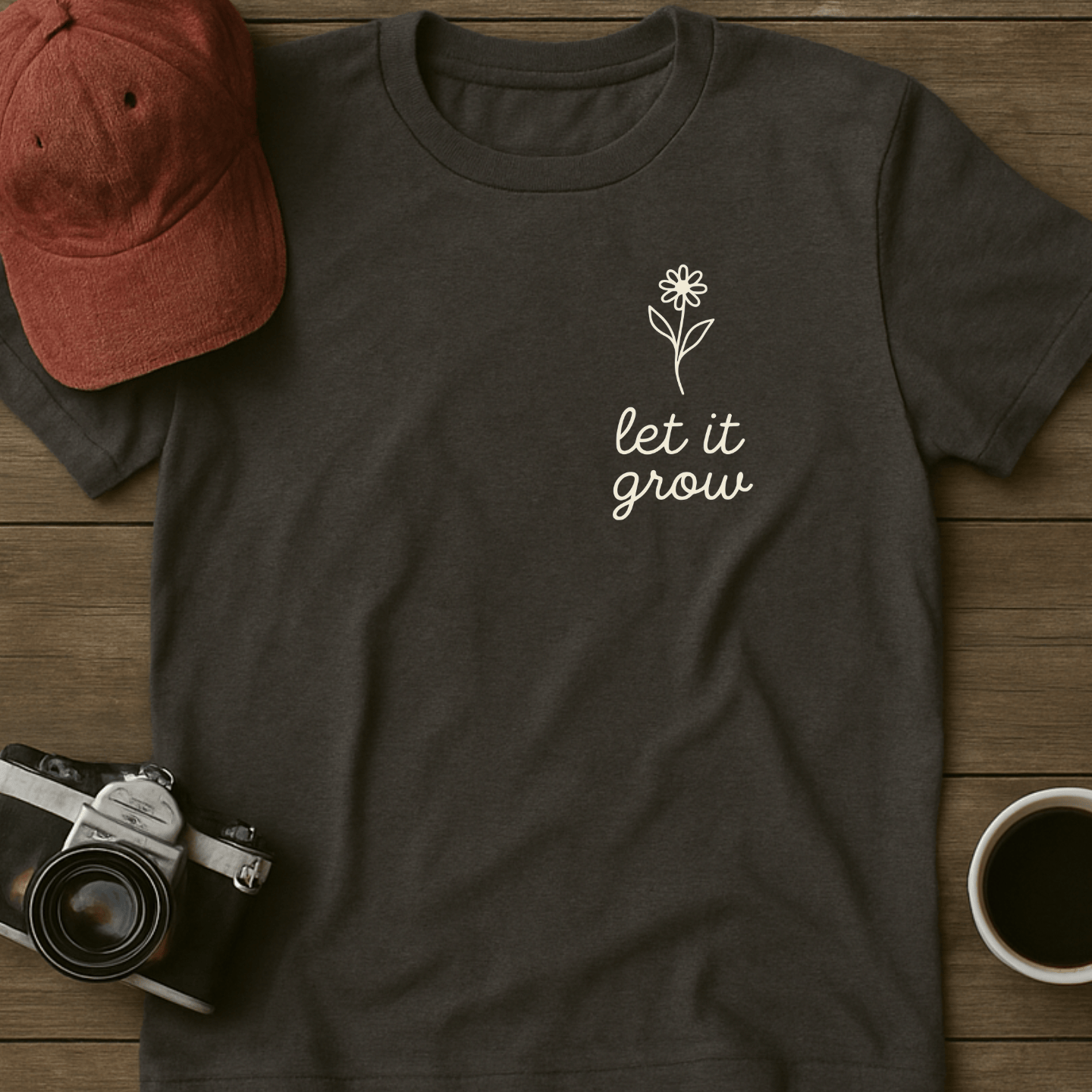 Let It Grow Flower T-Shirt