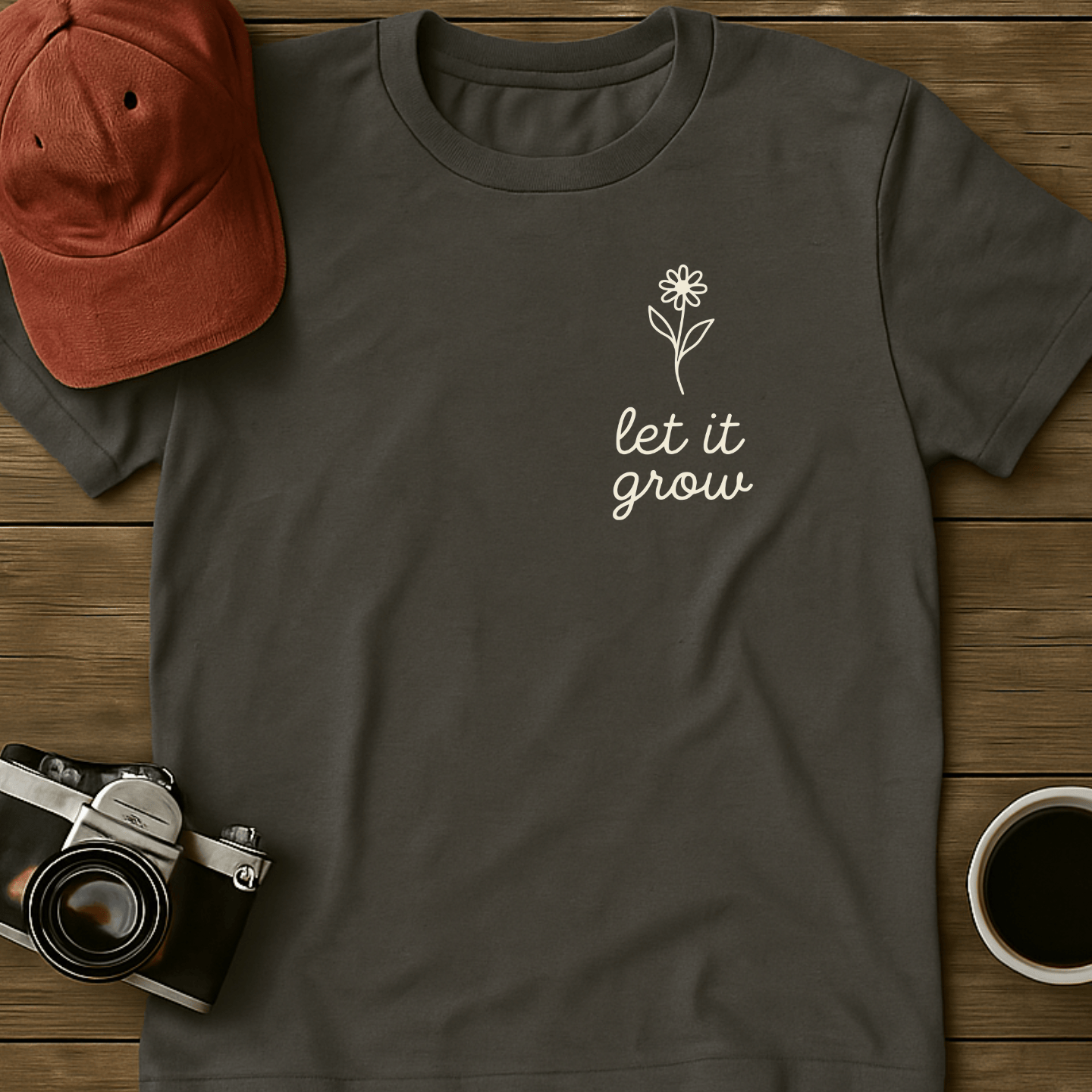 Let It Grow Flower T-Shirt