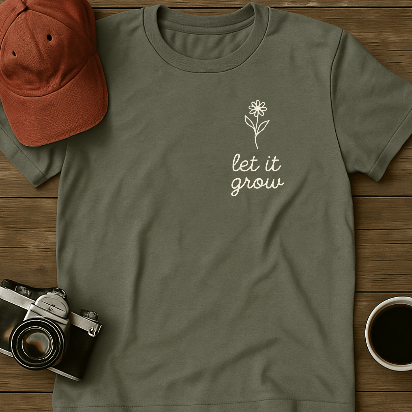 Let It Grow Flower T-Shirt