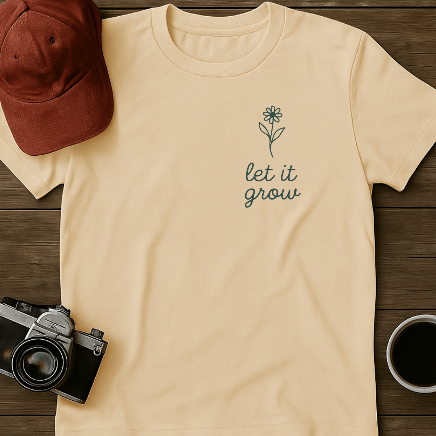 Let It Grow Flower T-Shirt