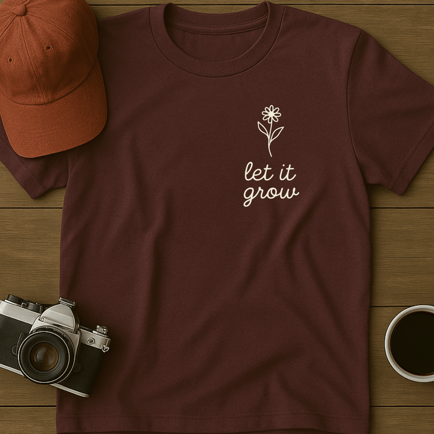 Let It Grow Flower T-Shirt