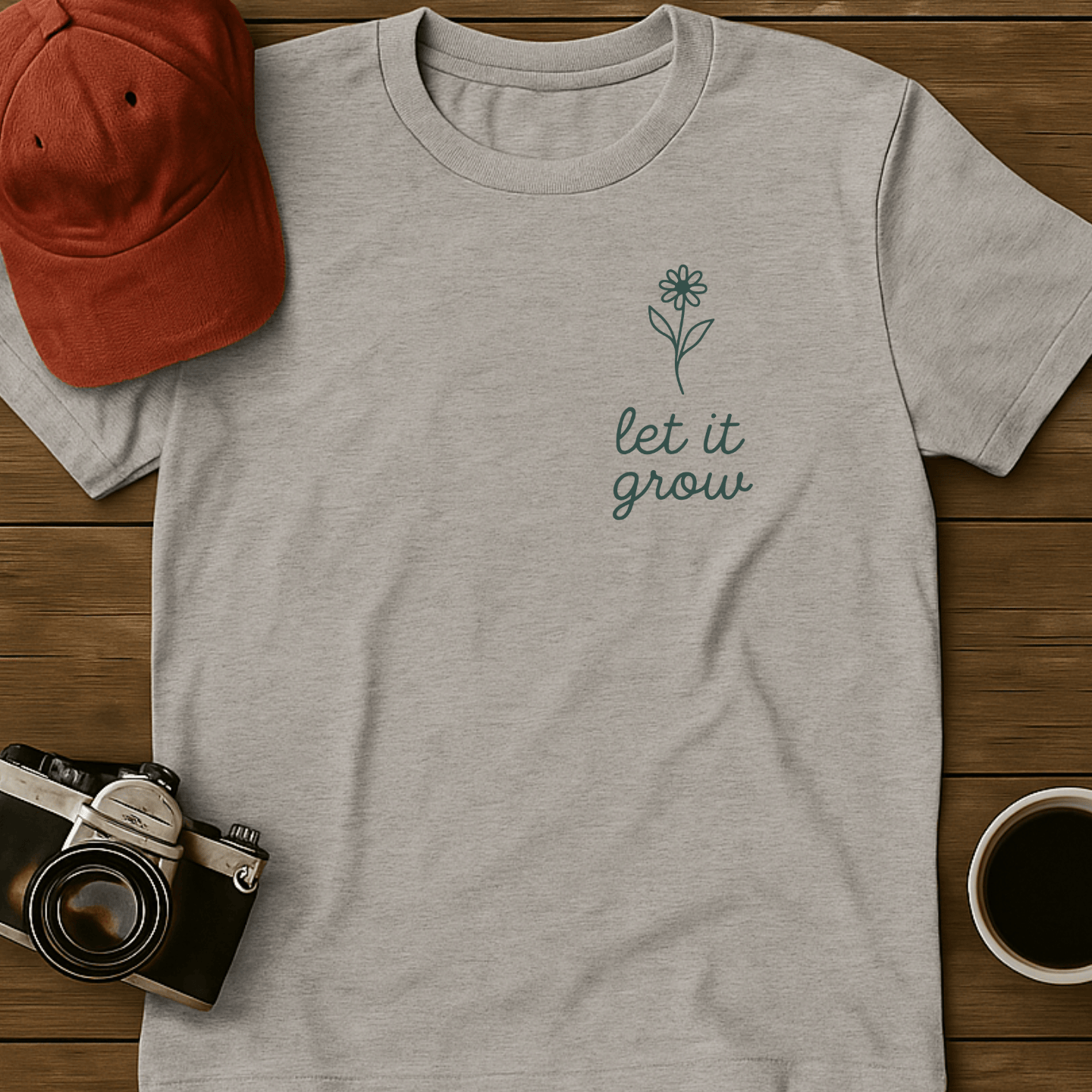 Let It Grow Flower T-Shirt
