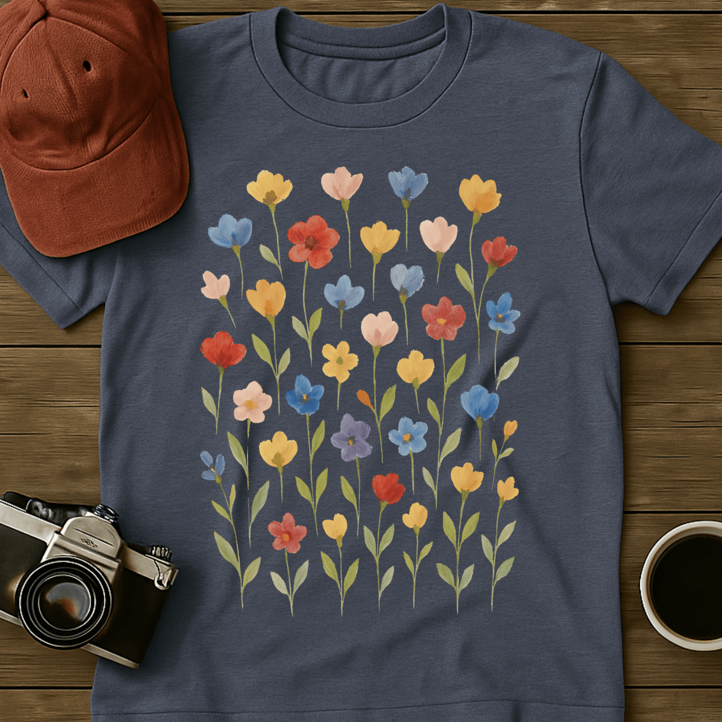Wildflowers Watercolor III T-Shirt