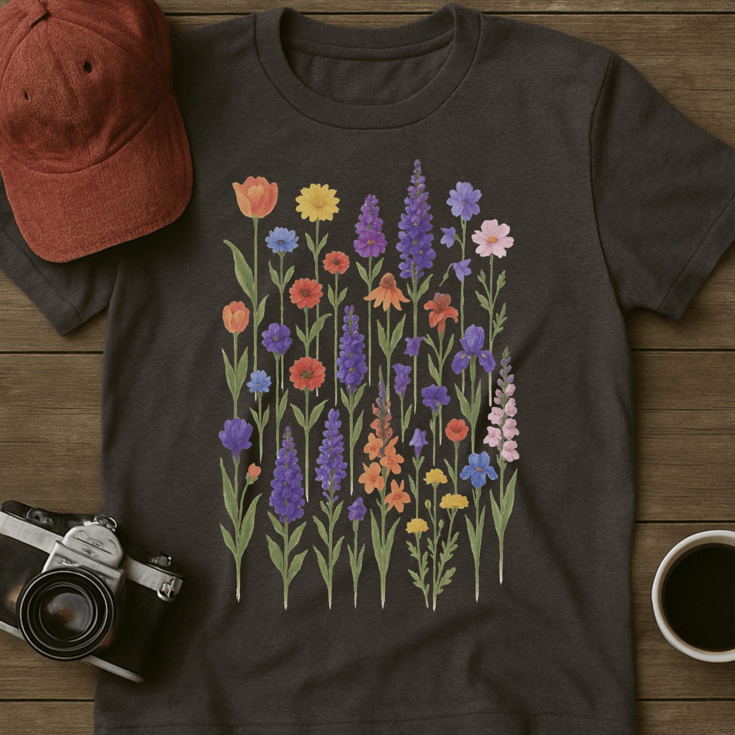 Whimsical Wildflowers II T-Shirt