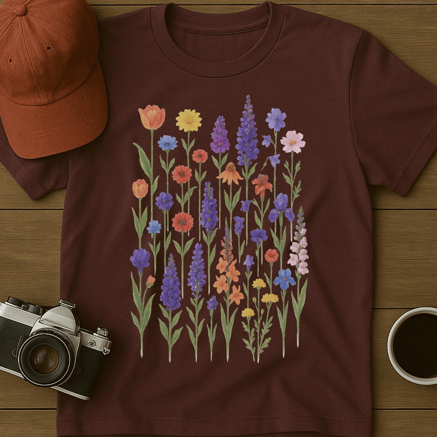 Whimsical Wildflowers II T-Shirt