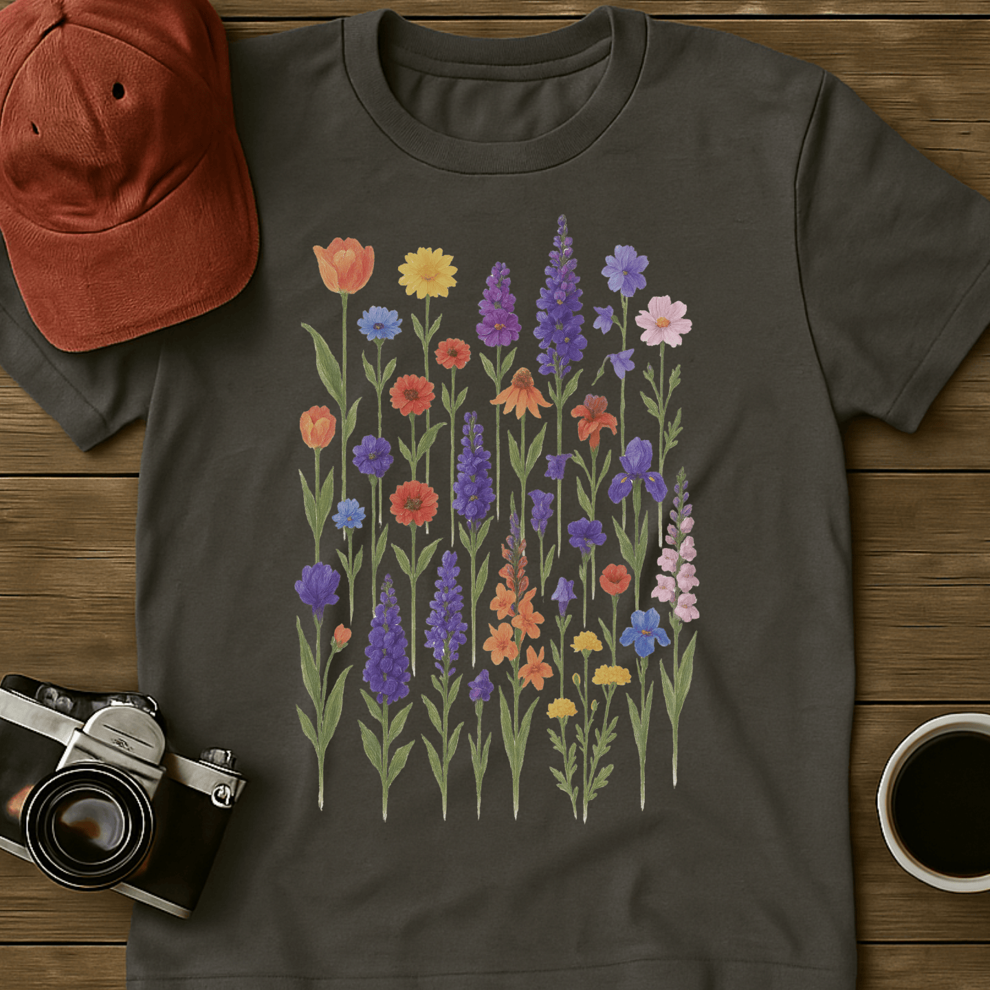 Whimsical Wildflowers II T-Shirt