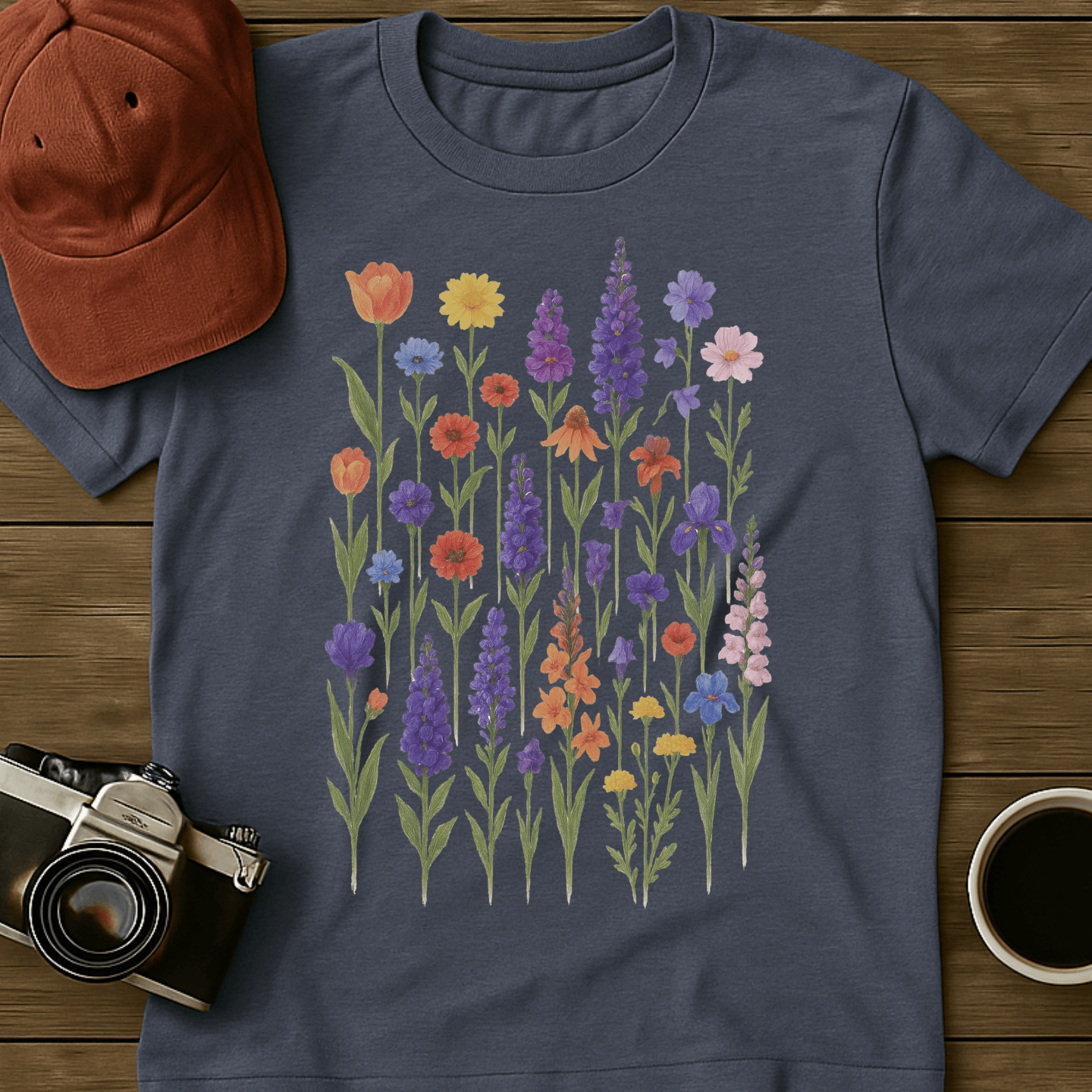 Whimsical Wildflowers II T-Shirt