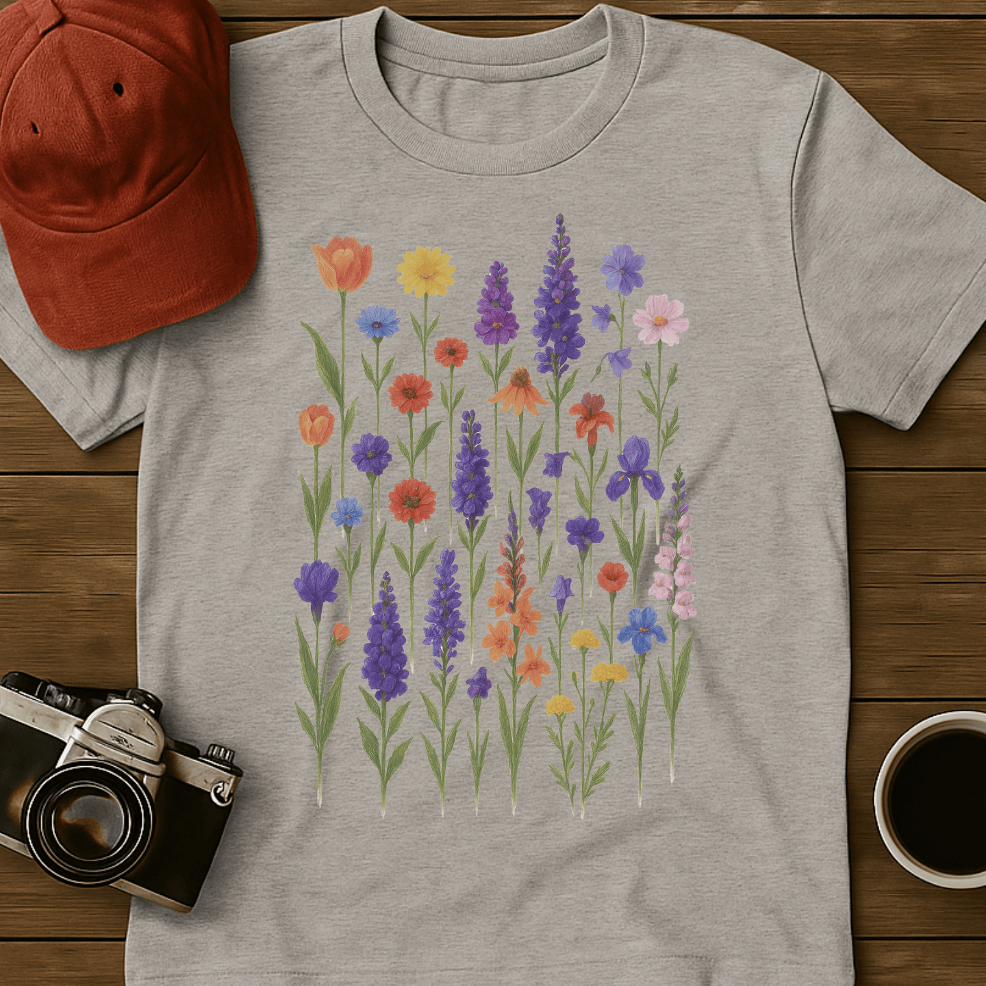 Whimsical Wildflowers II T-Shirt