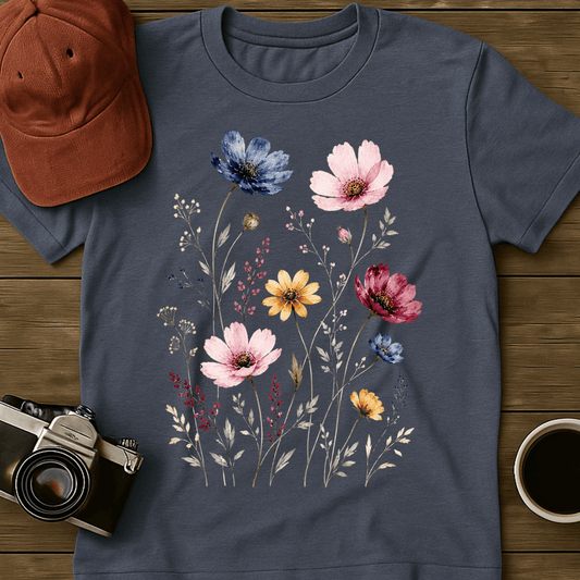 Pressed Wildflowers I T-Shirt