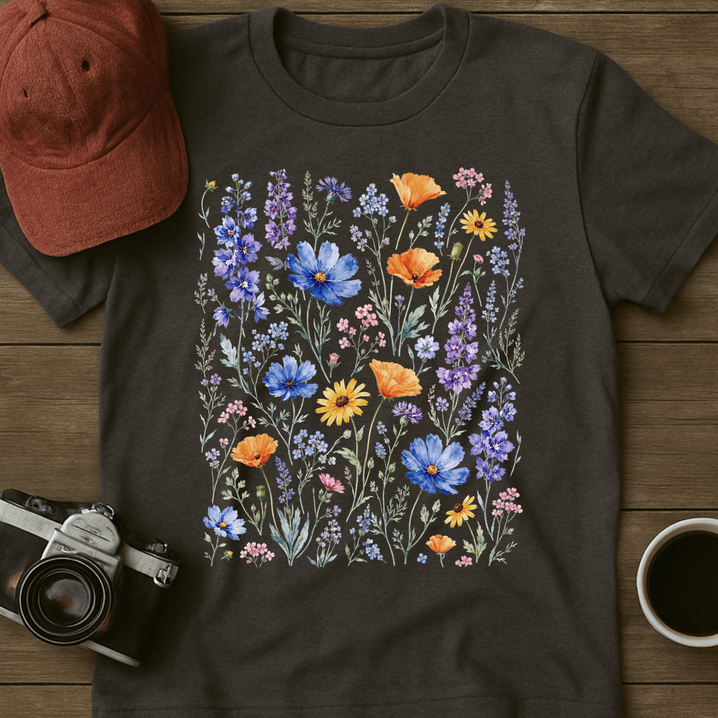 Pressed Wildflowers III T-Shirt