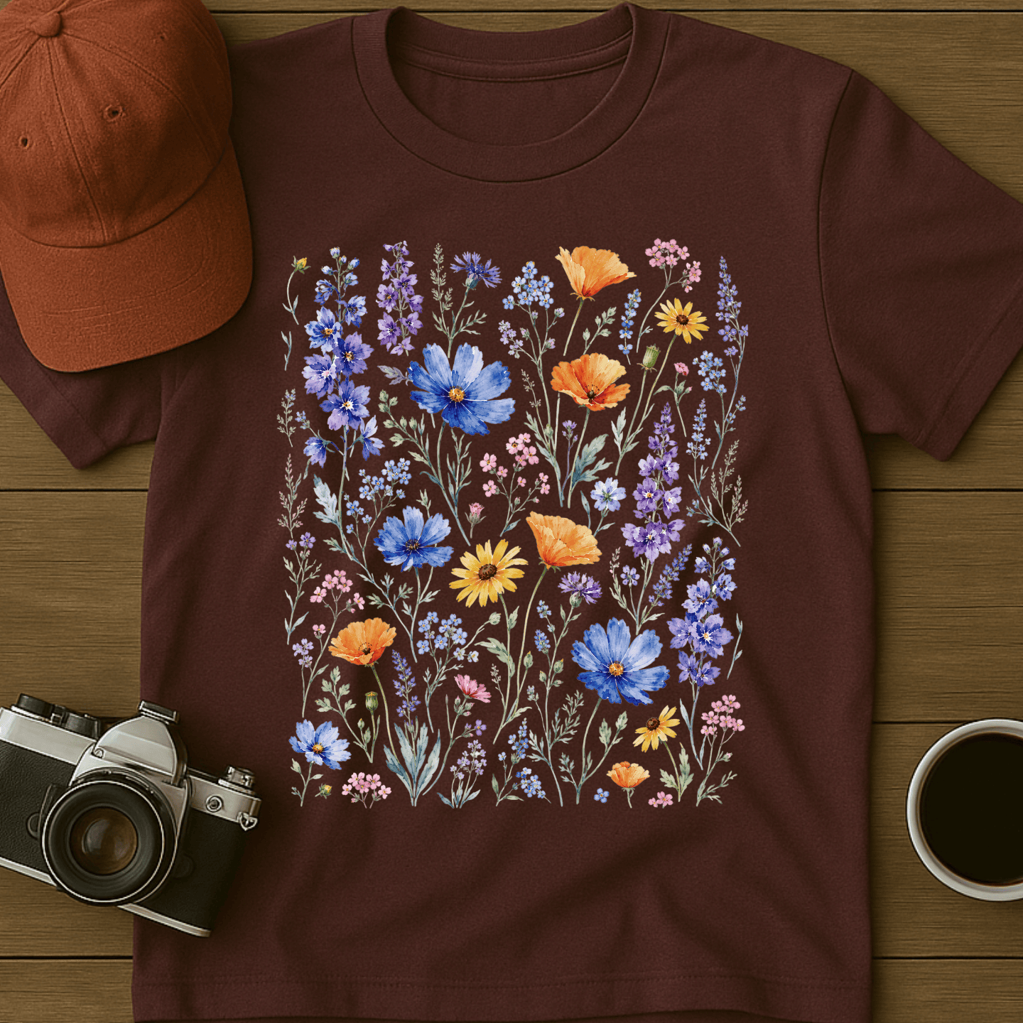 Pressed Wildflowers III T-Shirt