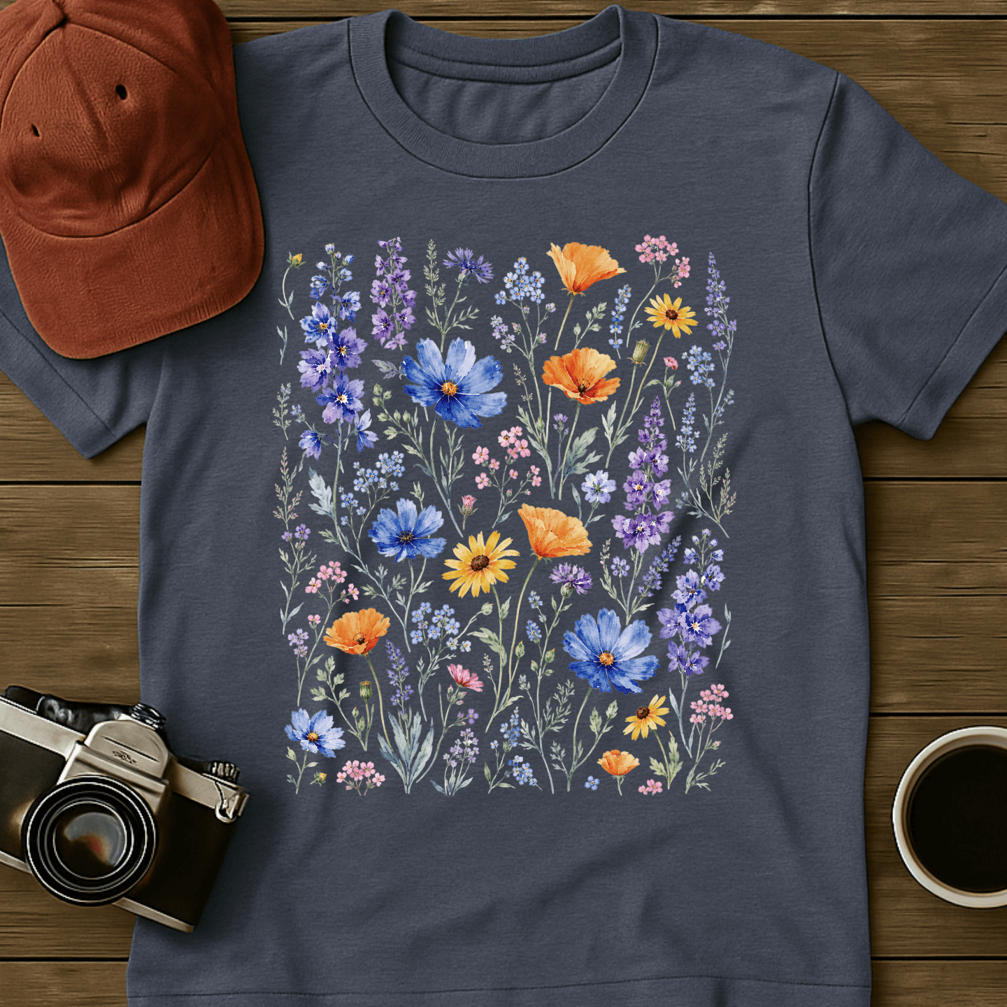 Pressed Wildflowers III T-Shirt
