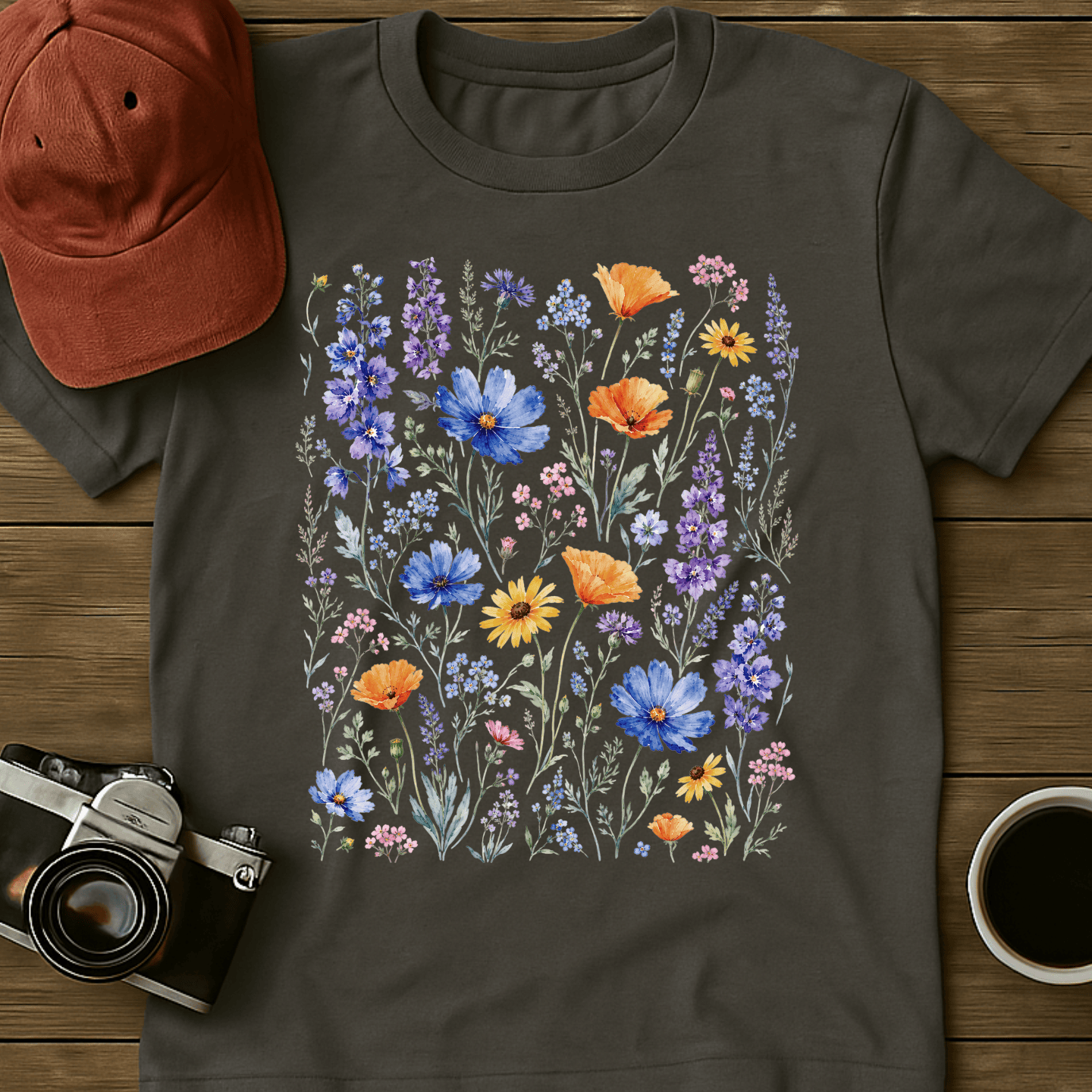 Pressed Wildflowers III T-Shirt