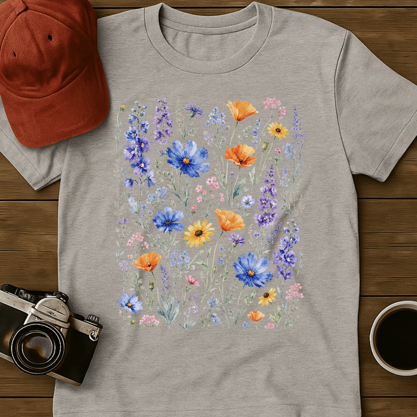 Pressed Wildflowers III T-Shirt