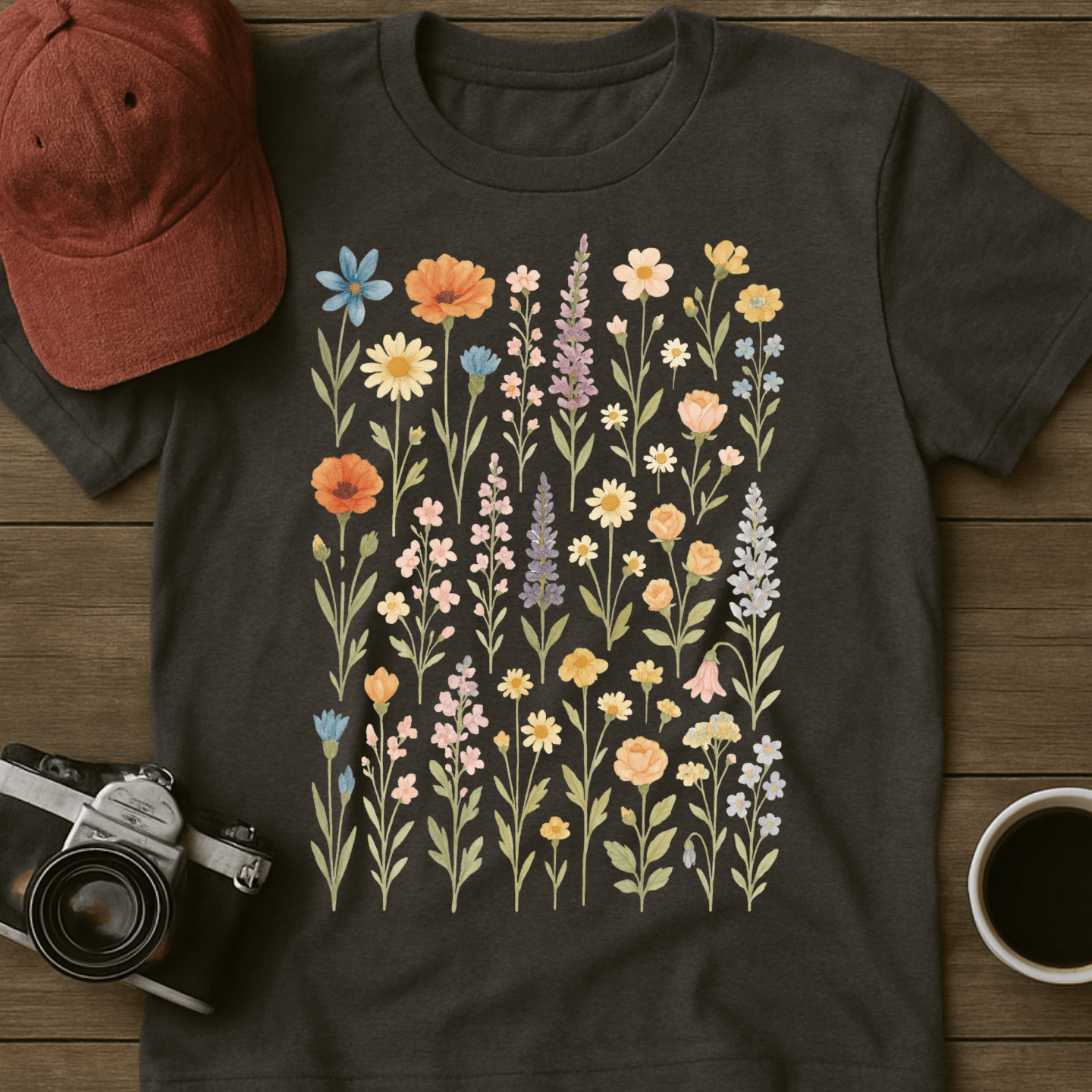 Pastel Wildflowers III T-Shirt