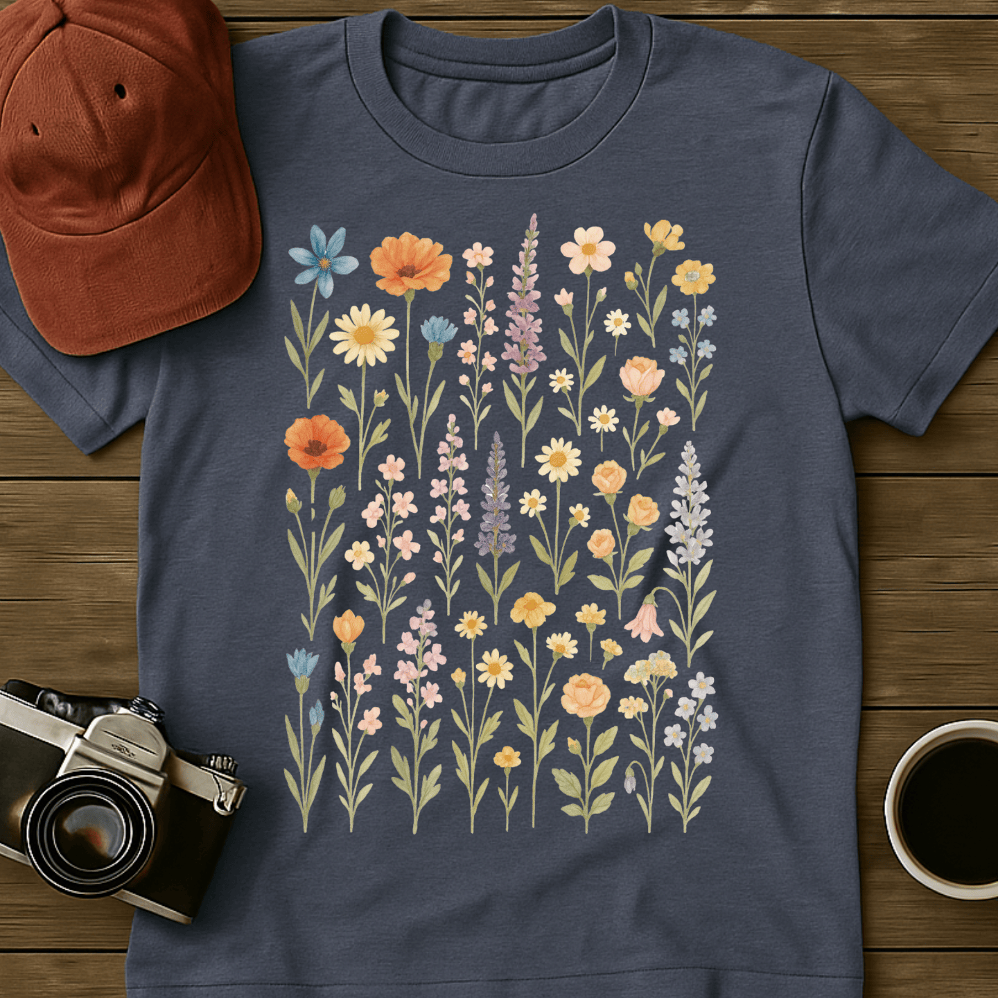 Pastel Wildflowers III T-Shirt