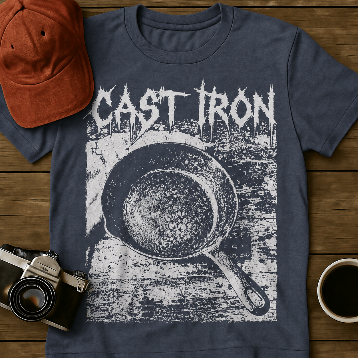 Heavy Metal Cast Iron I T-Shirt